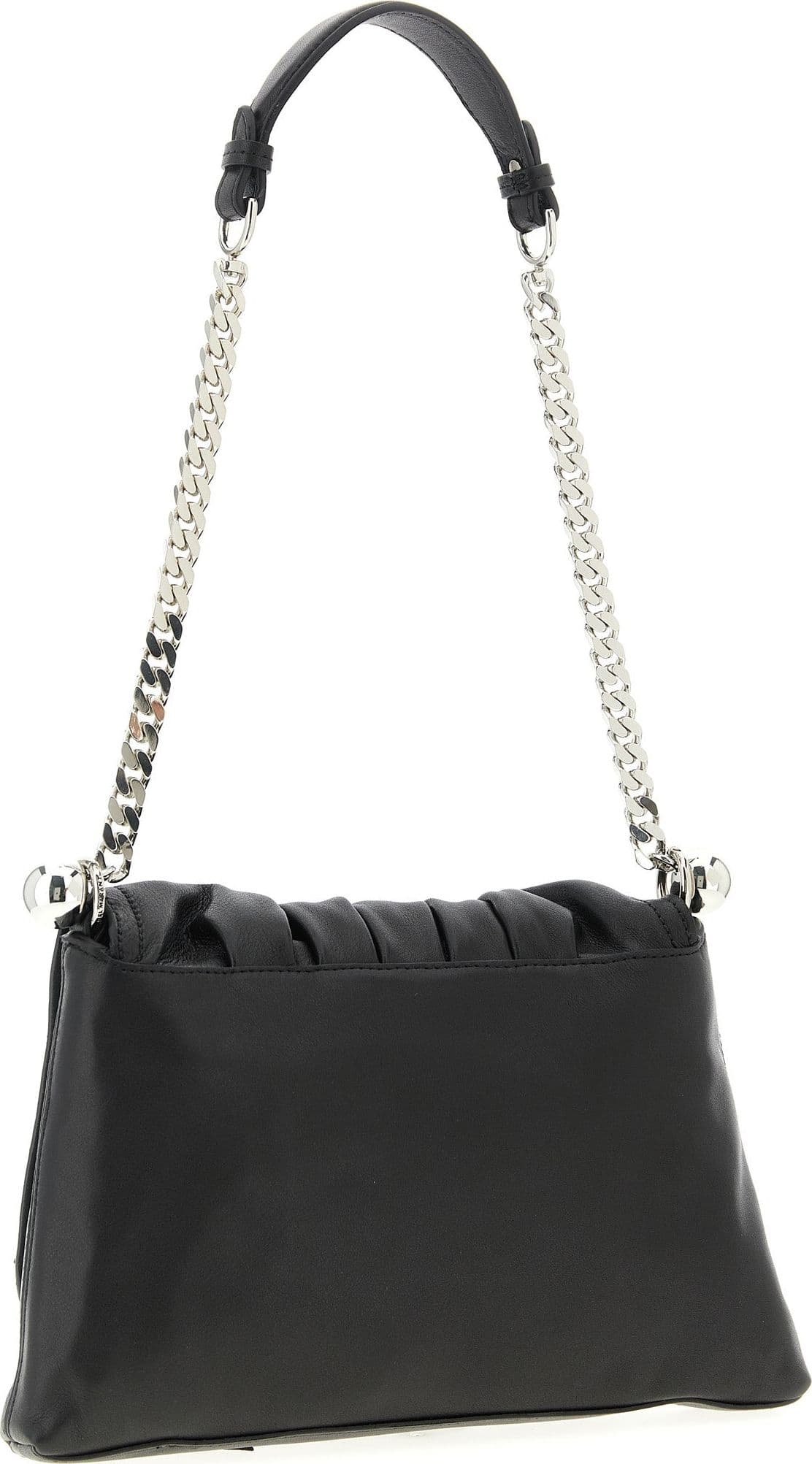 Black Calfskin Shoulder Bag - 2