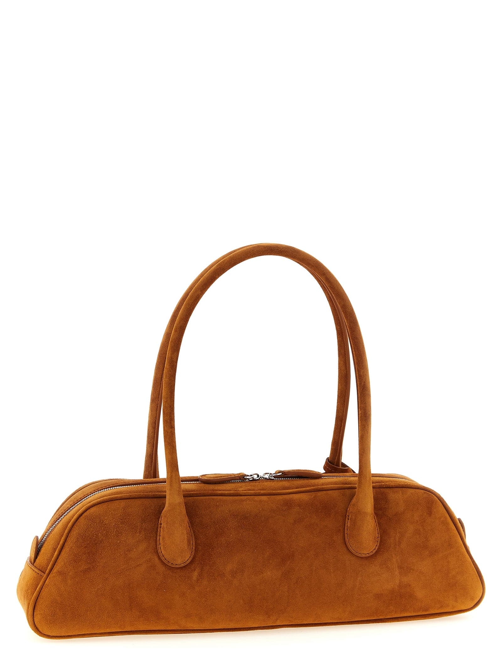 Brown Calfskin Shoulder Bag - 2