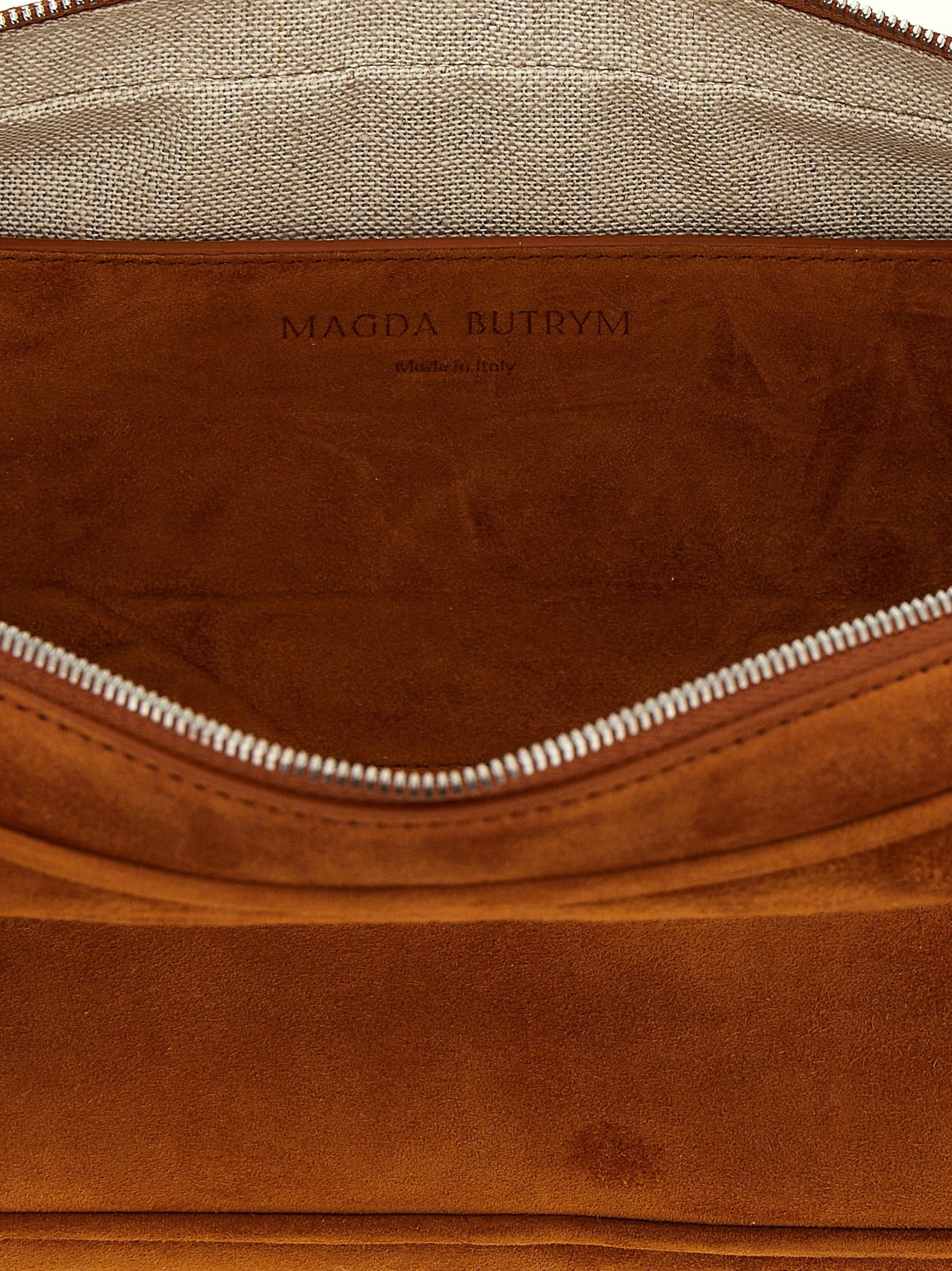 Brown Calfskin Shoulder Bag - 4