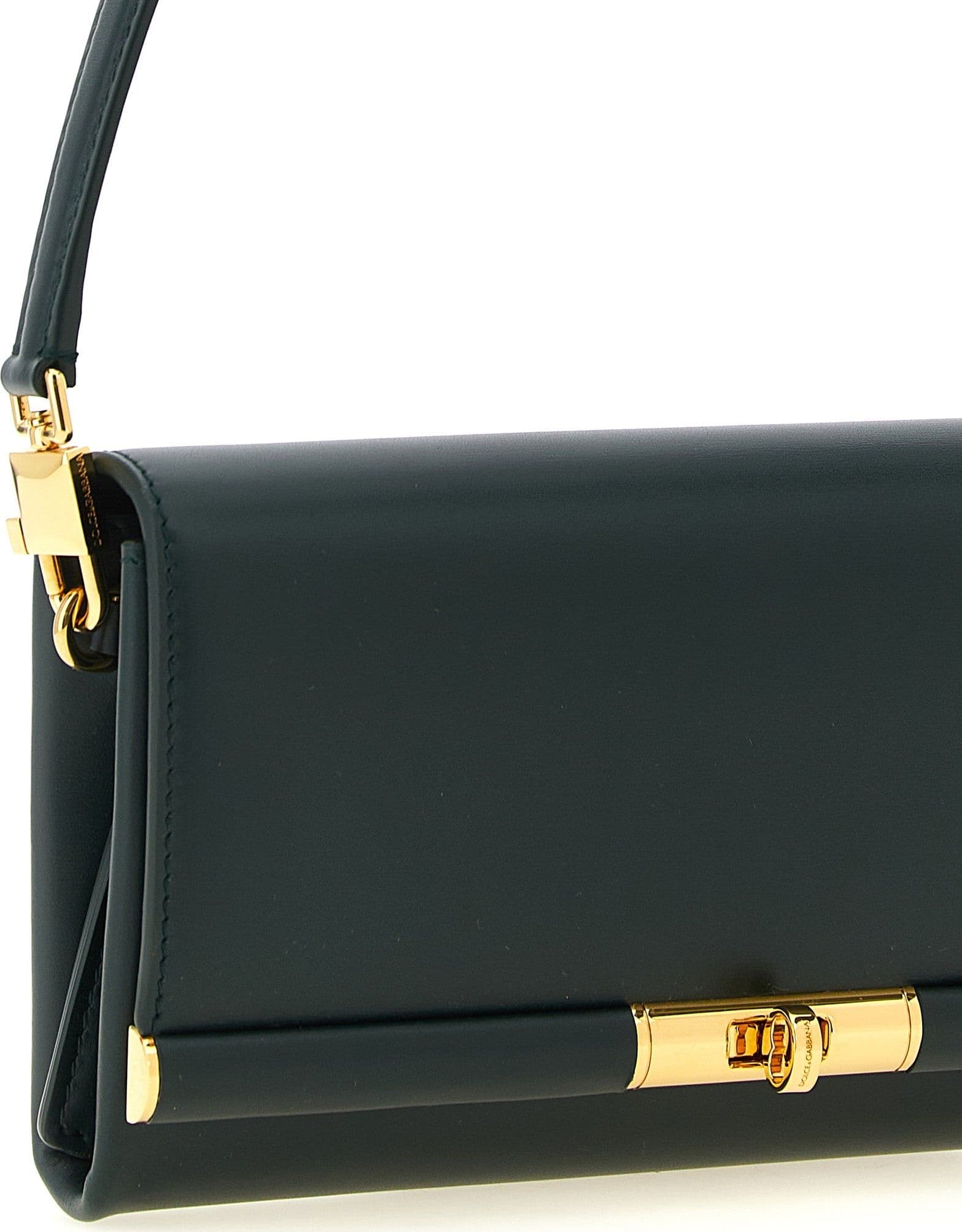 Bicolor Calfskin Shoulder Bag - 3