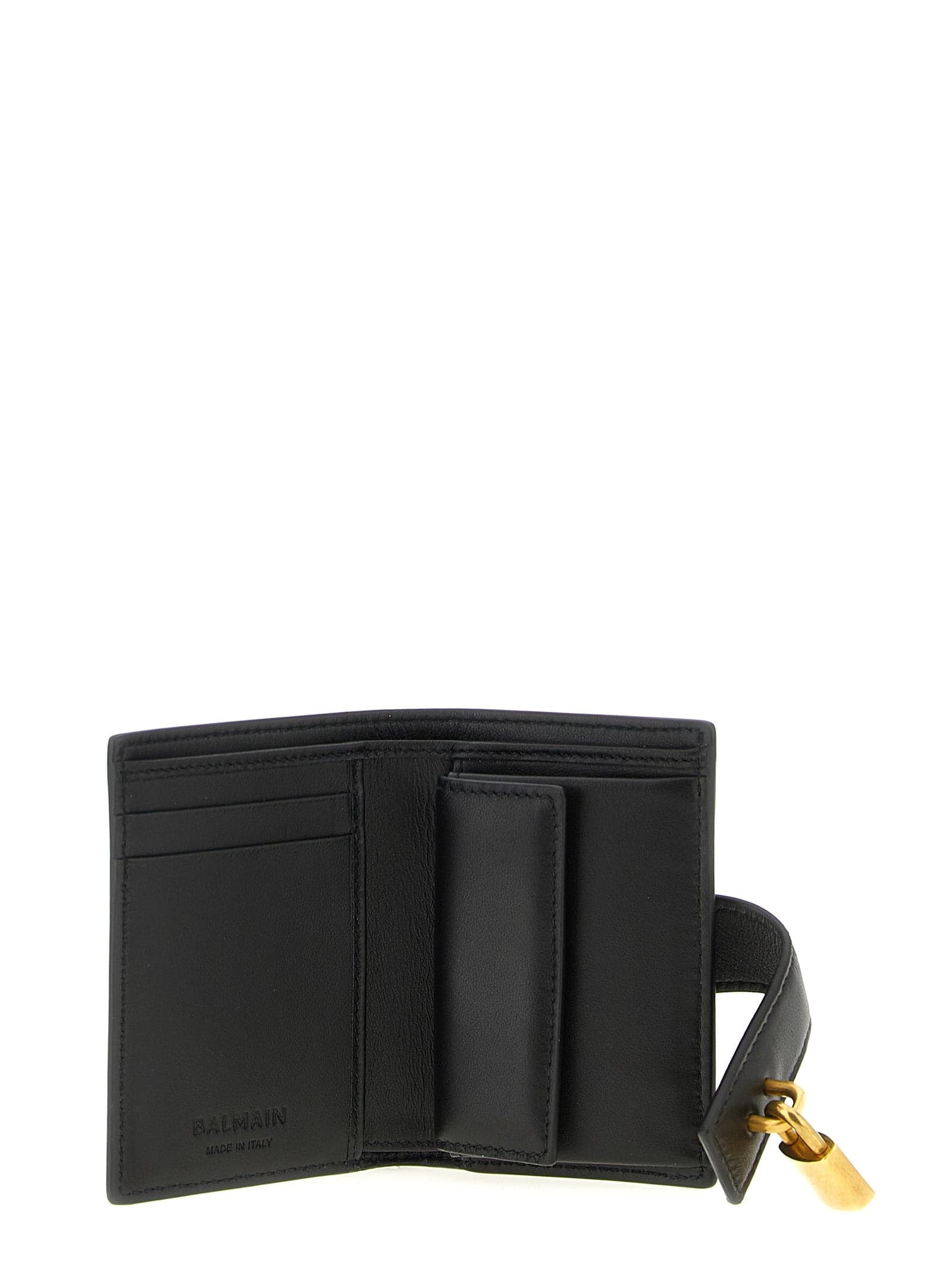 Black Lamb Leather Cardholder - 3