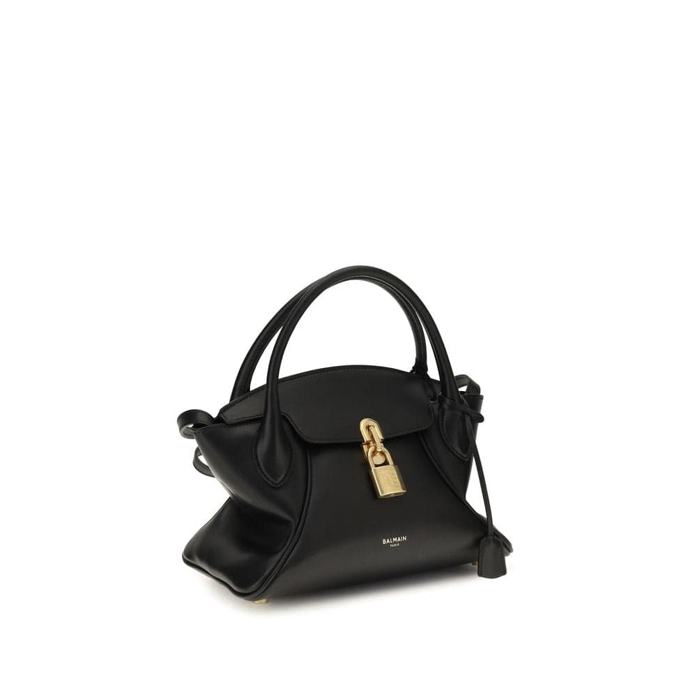 Black Calf Leather Bos Taurus Handbag - 2