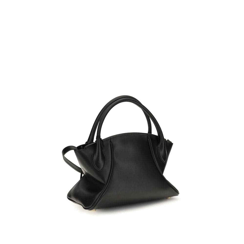 Black Calf Leather Bos Taurus Handbag - 3