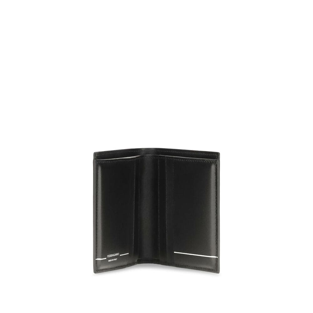 Black Calf Leather Bos Taurus Wallet - 3