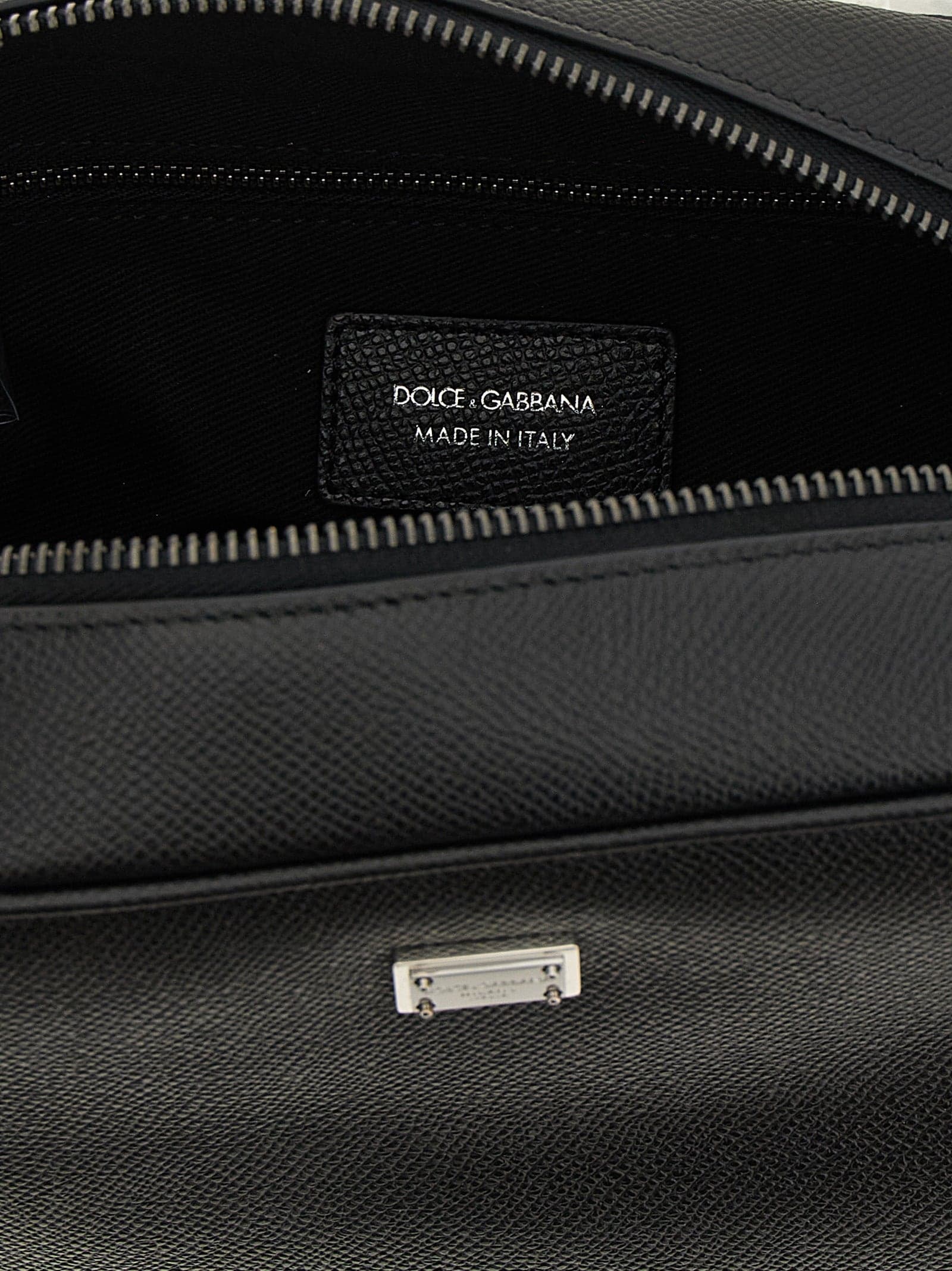 Black Calfskin Leather Wallet - 4