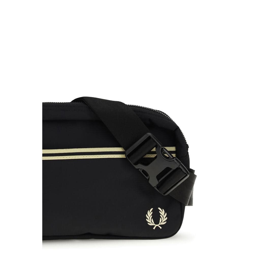 Black Recycled Polyamide Shoulder Bag - 4