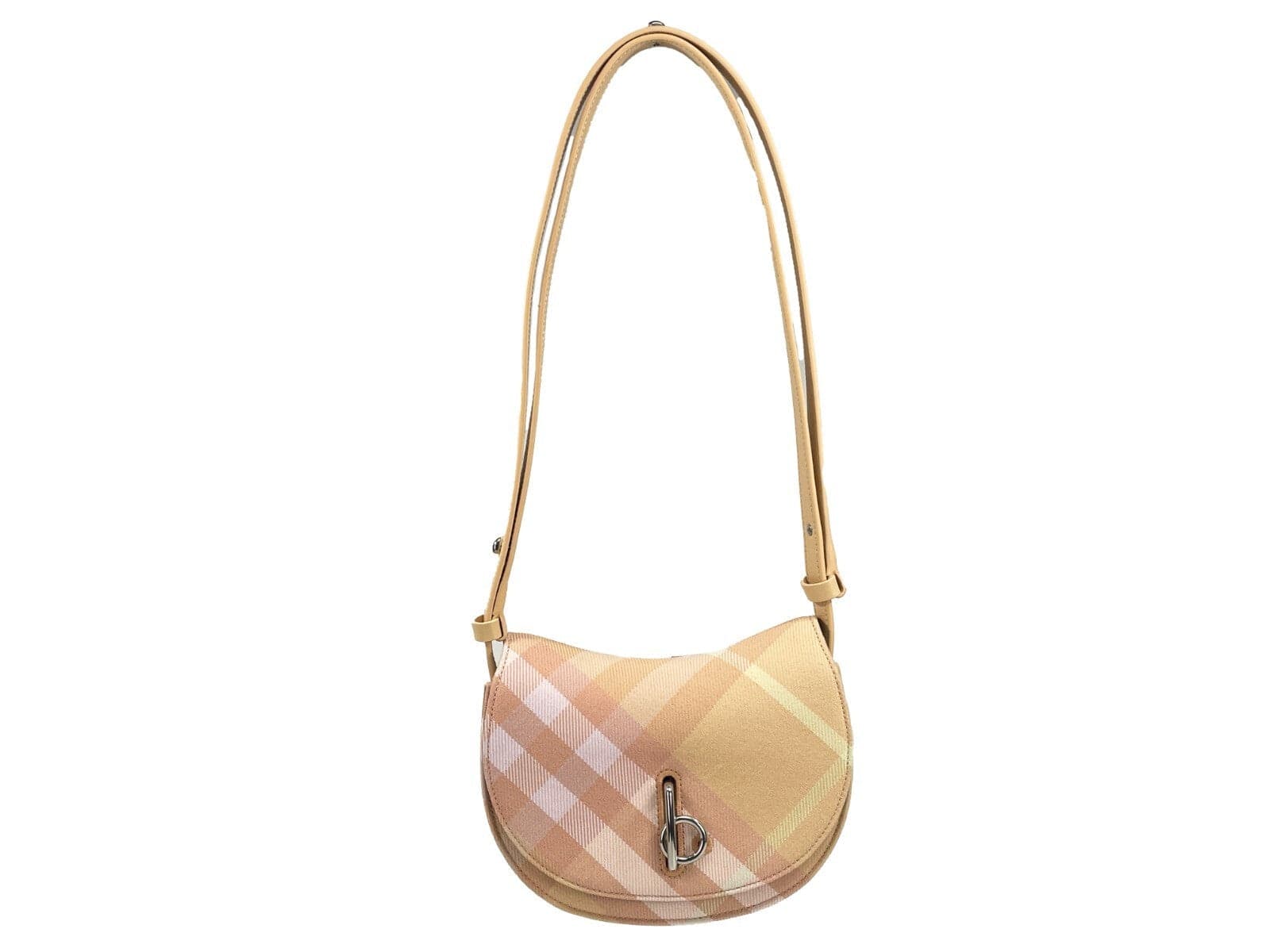 Burberry Mini Check Rocking Horse Crossbody Bag Purse - 2