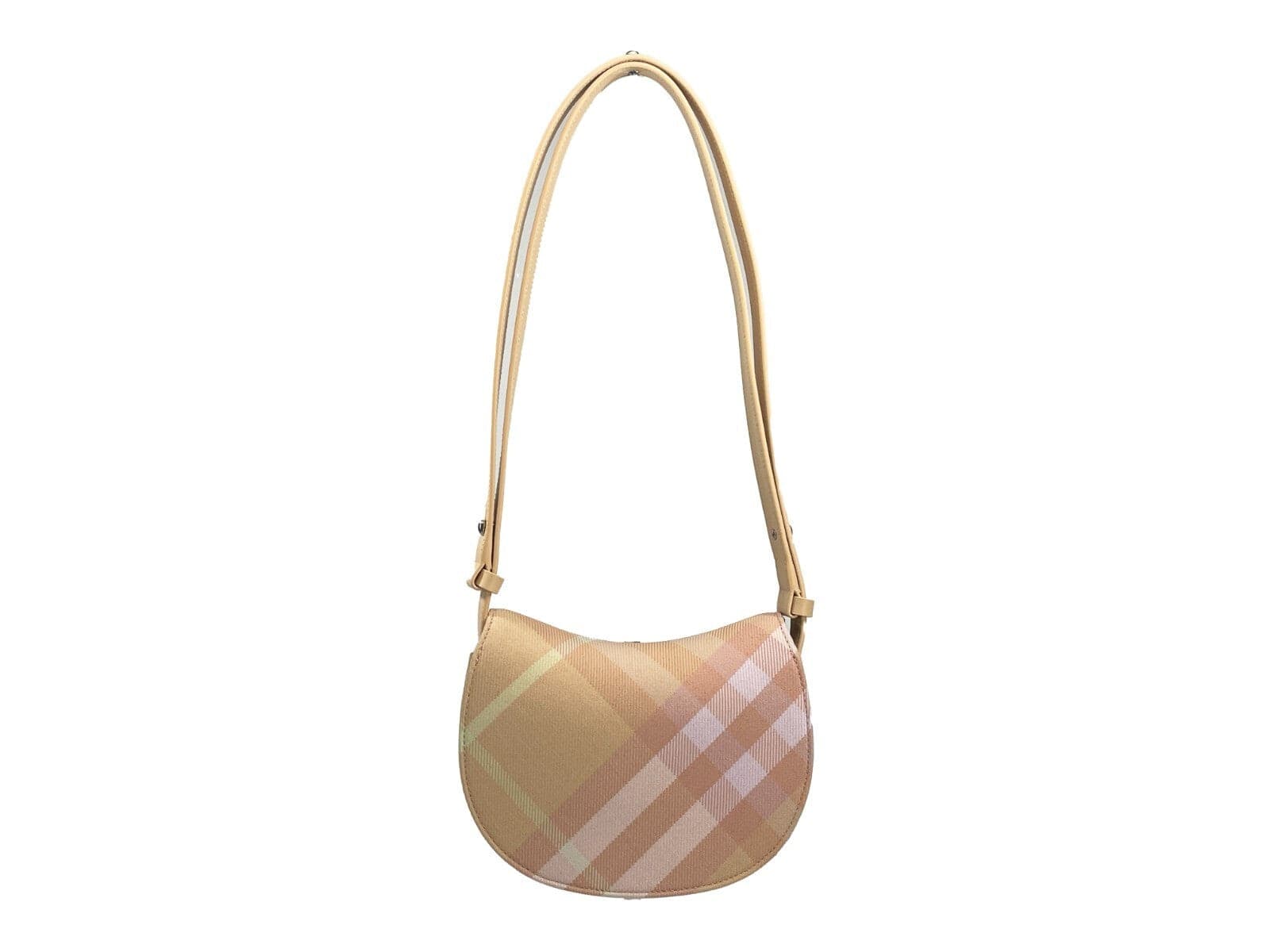 Burberry Mini Check Rocking Horse Crossbody Bag Purse - 4