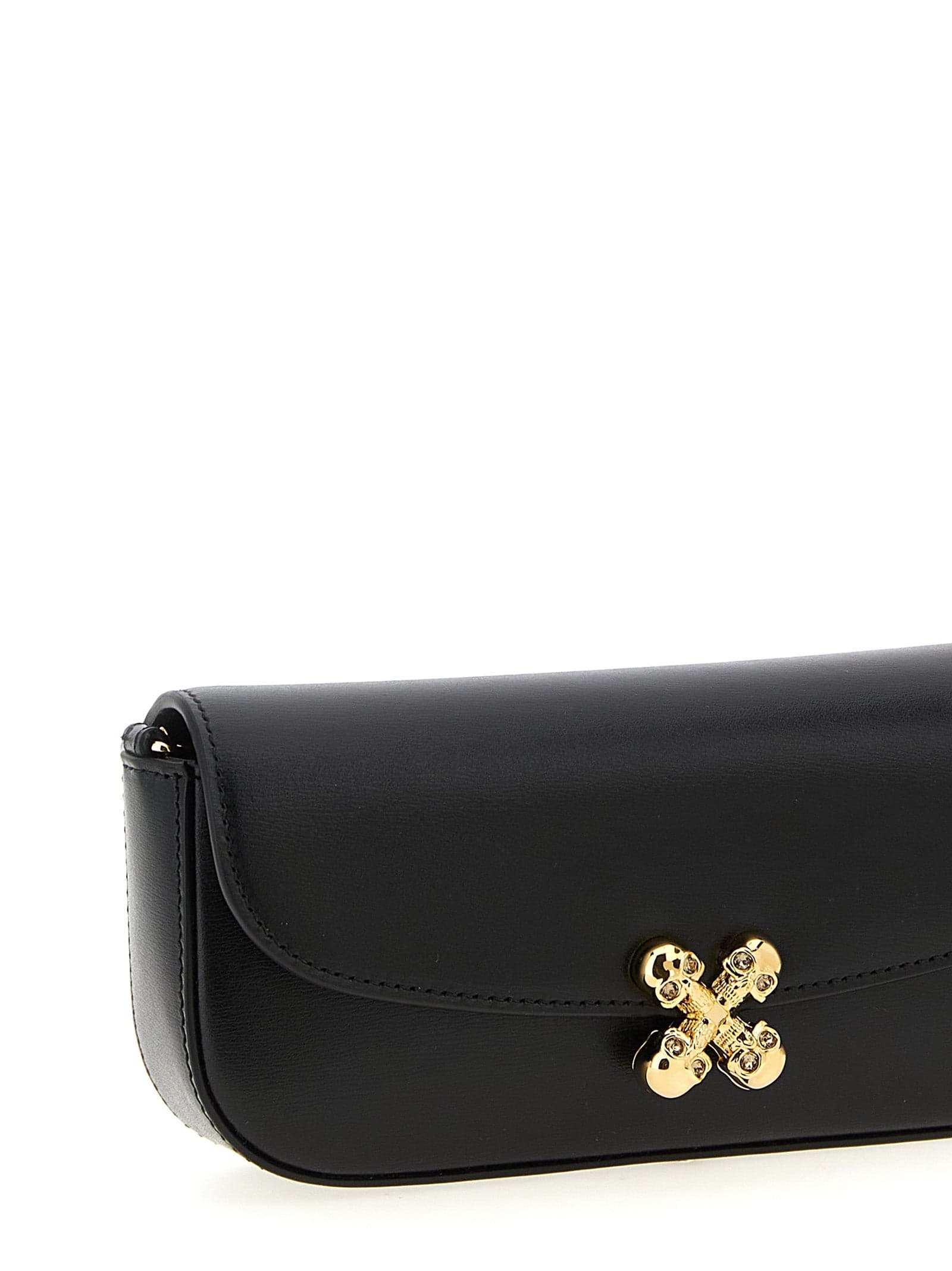 Black Calfskin Crossbody Bag - 3