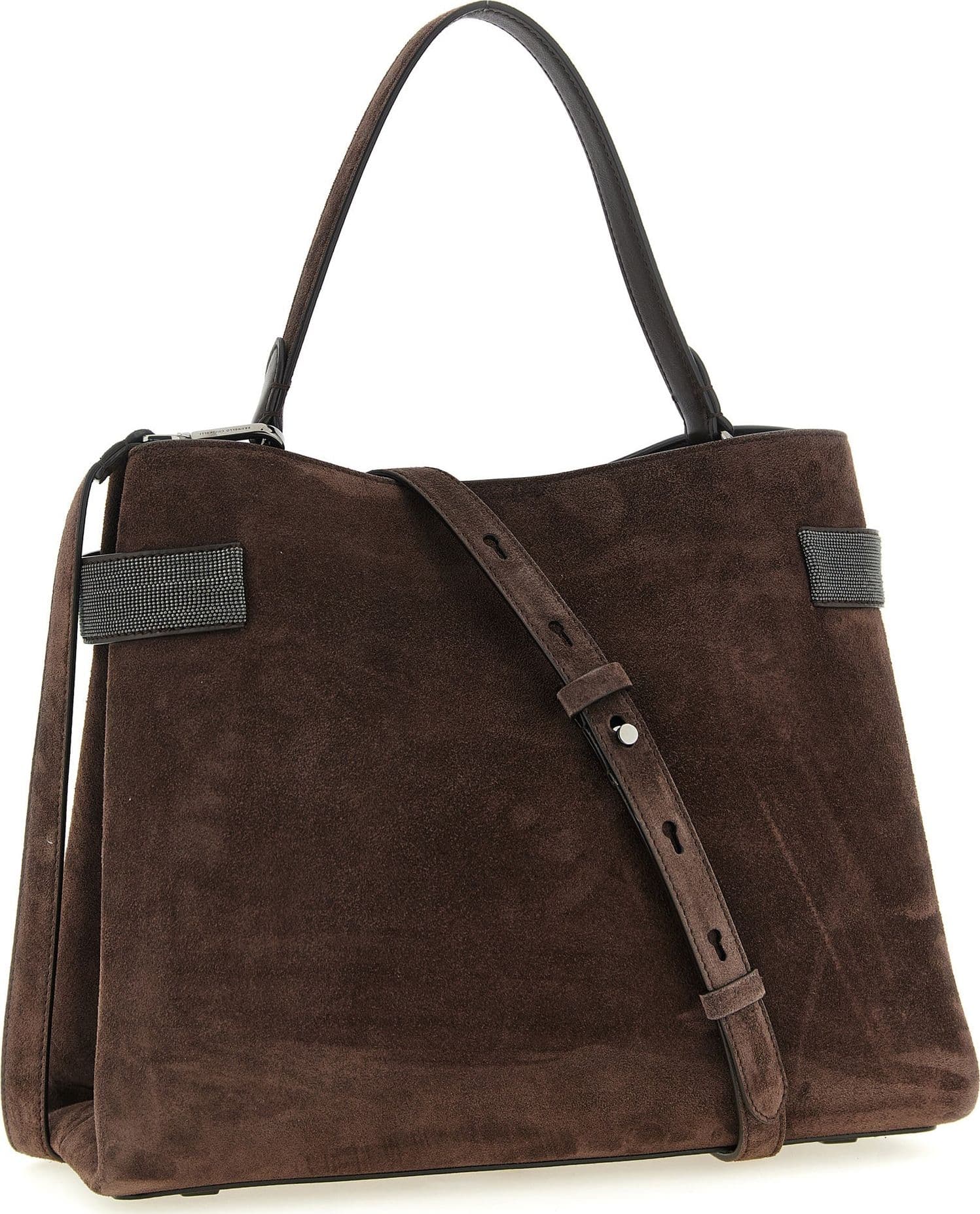 Brown Calfskin Handbag - 2