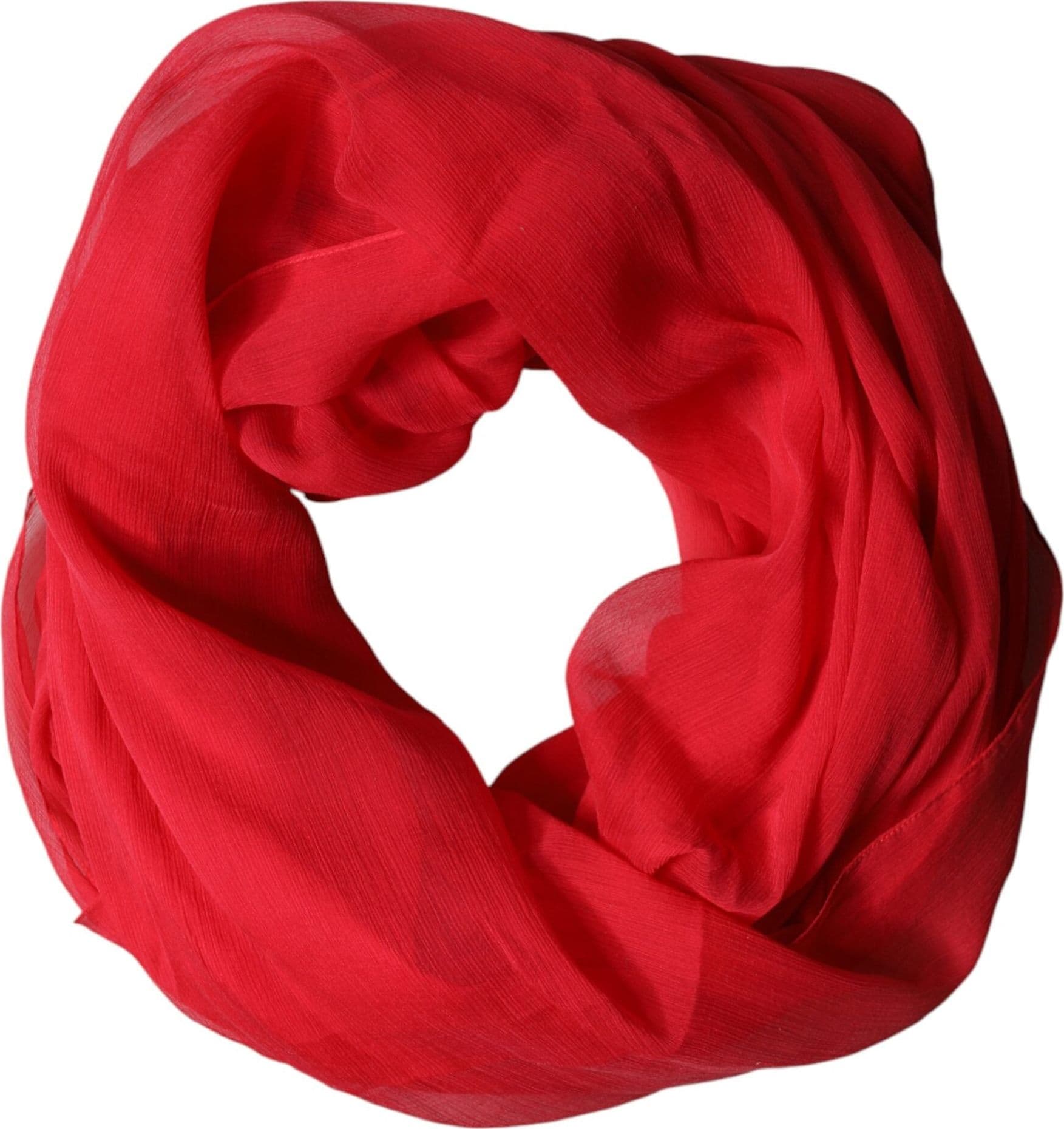Red Stole Silk Neck Wrap Shawl Men Scarf - 4