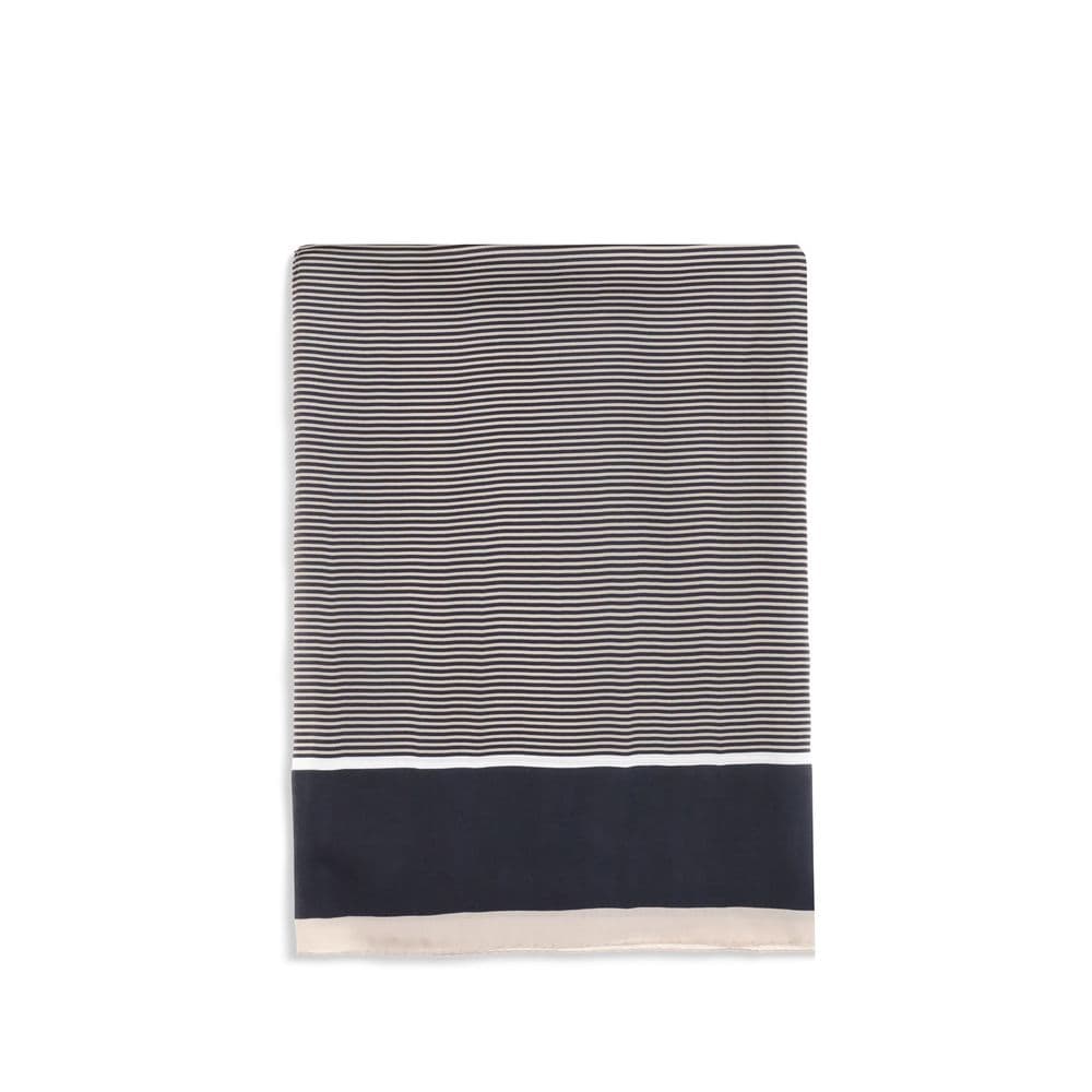 Blue Silk Scarf