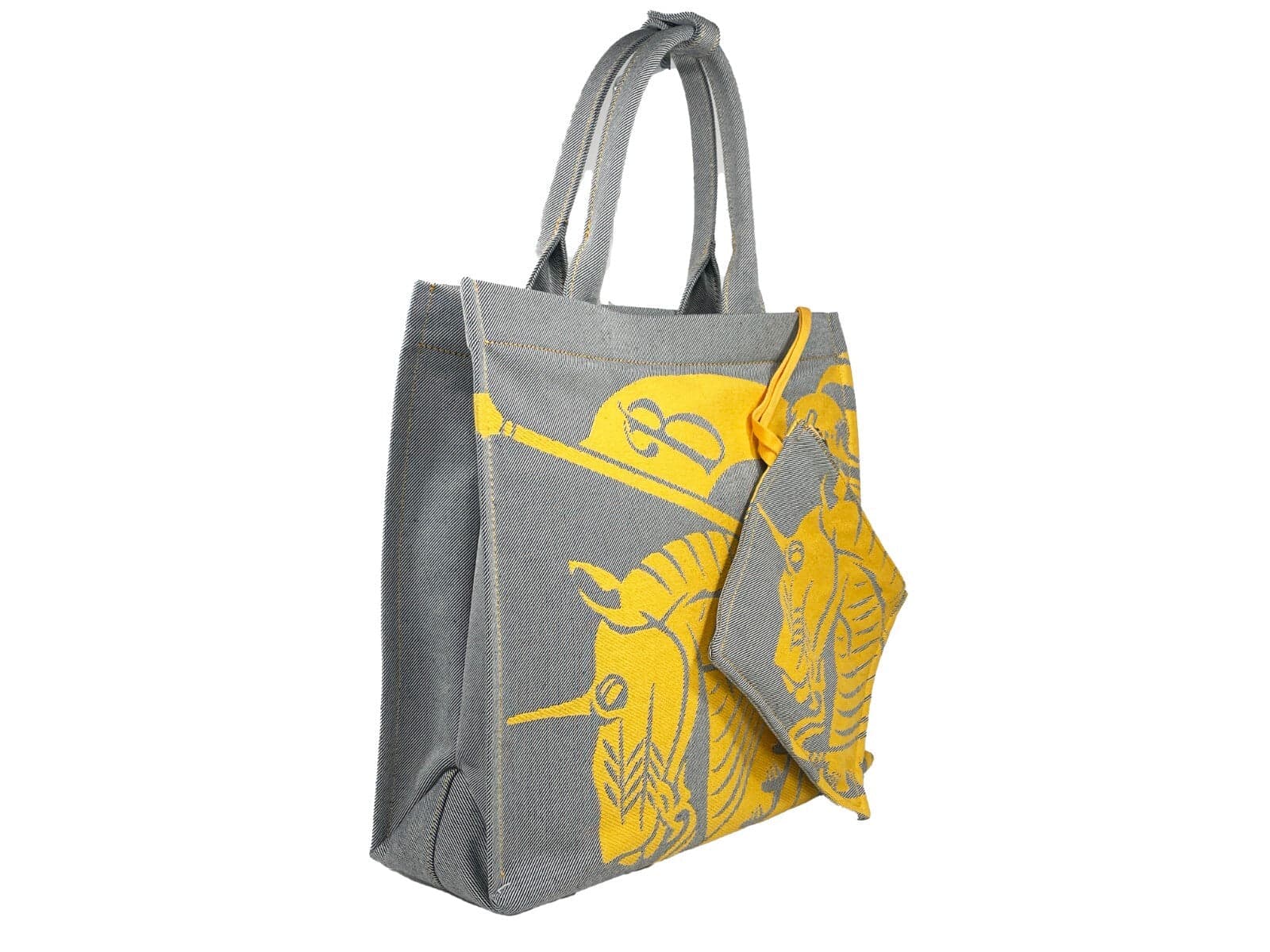 Burberry EKD Canvas Tote Bag With Coin Pouch - 2