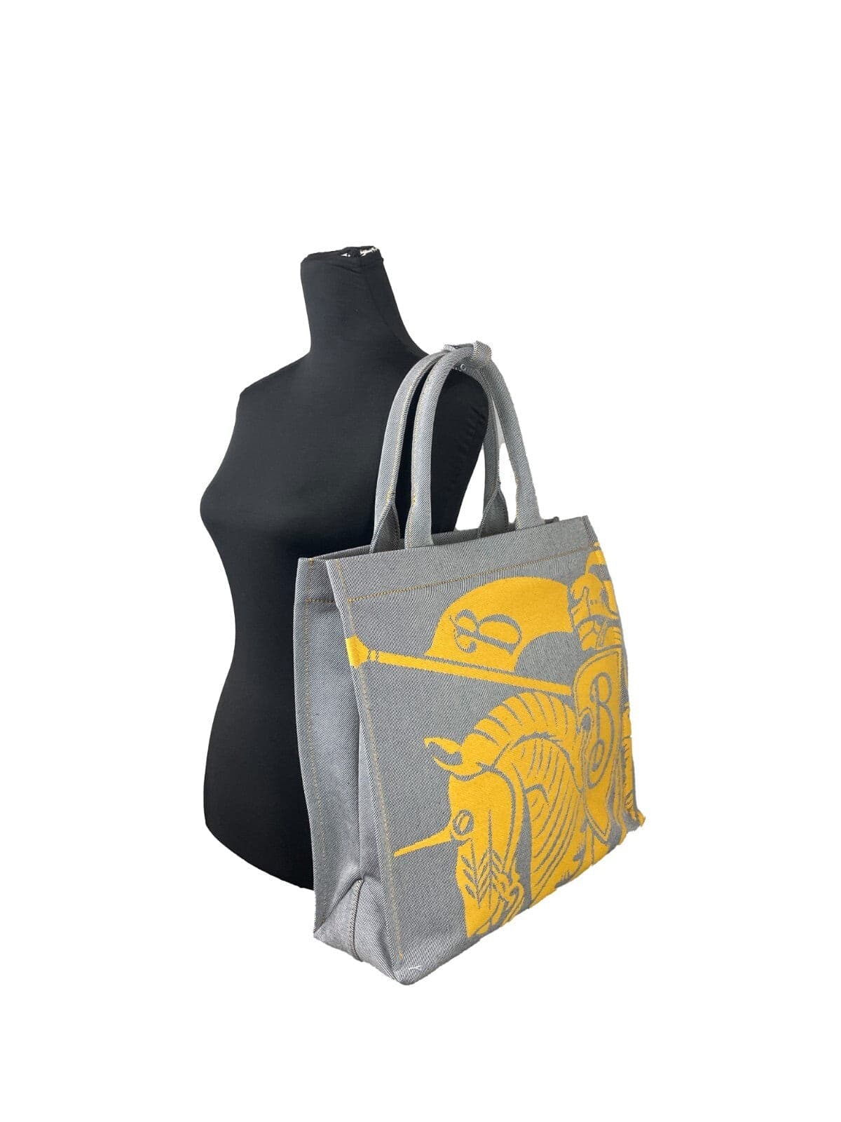 Burberry EKD Canvas Tote Bag With Coin Pouch - 4