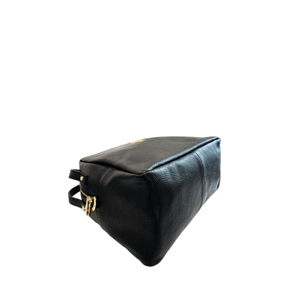 Black Leather Women Bag - 4