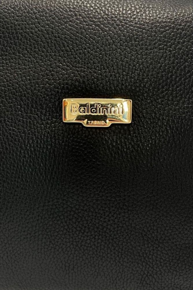 Black Leather Women Bag - 5