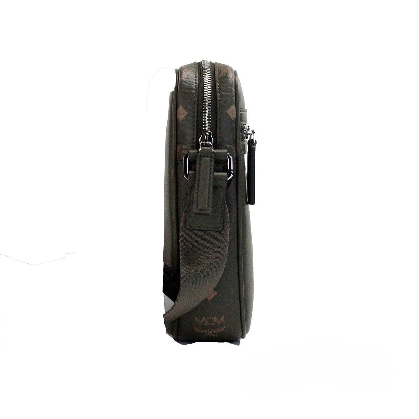 MCM Visetos Leather Camera Crossbody Bag - 4