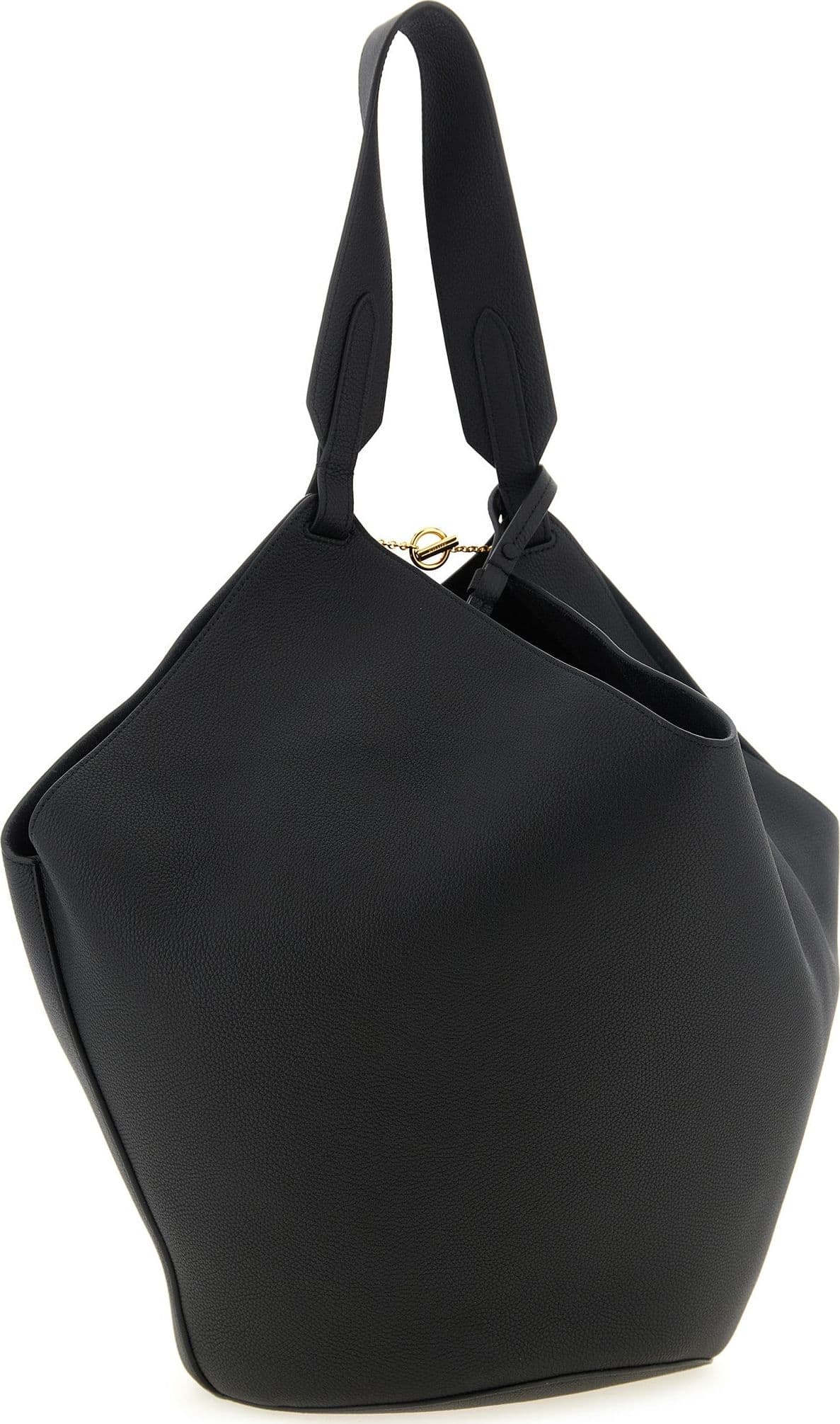 Black Calfskin Tote Bag - 2