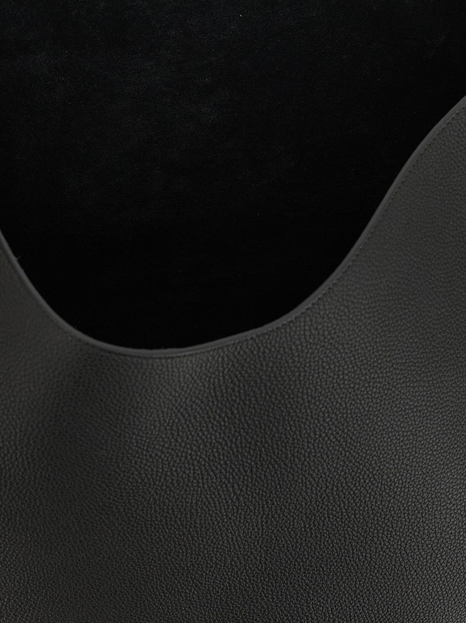 Black Calfskin Tote Bag - 4
