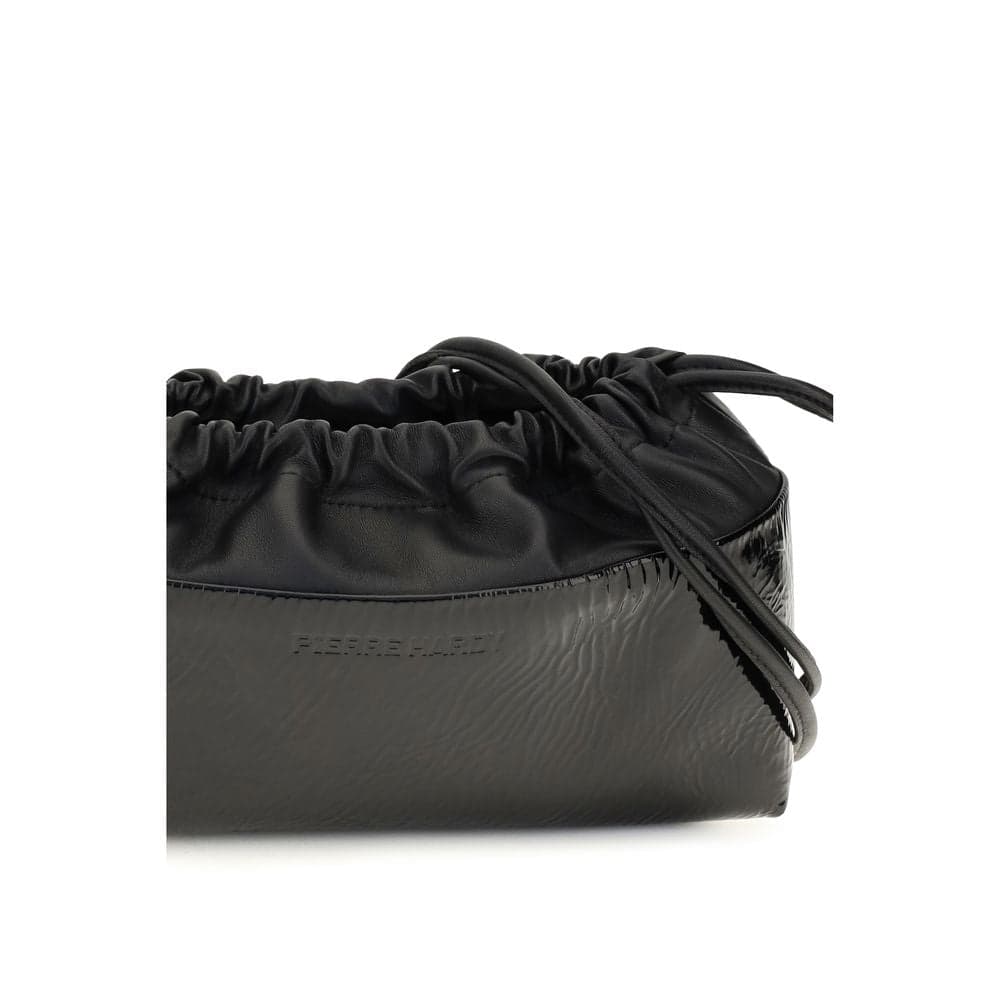 Black Calf Leather Bos Taurus Clutch Bag - 4