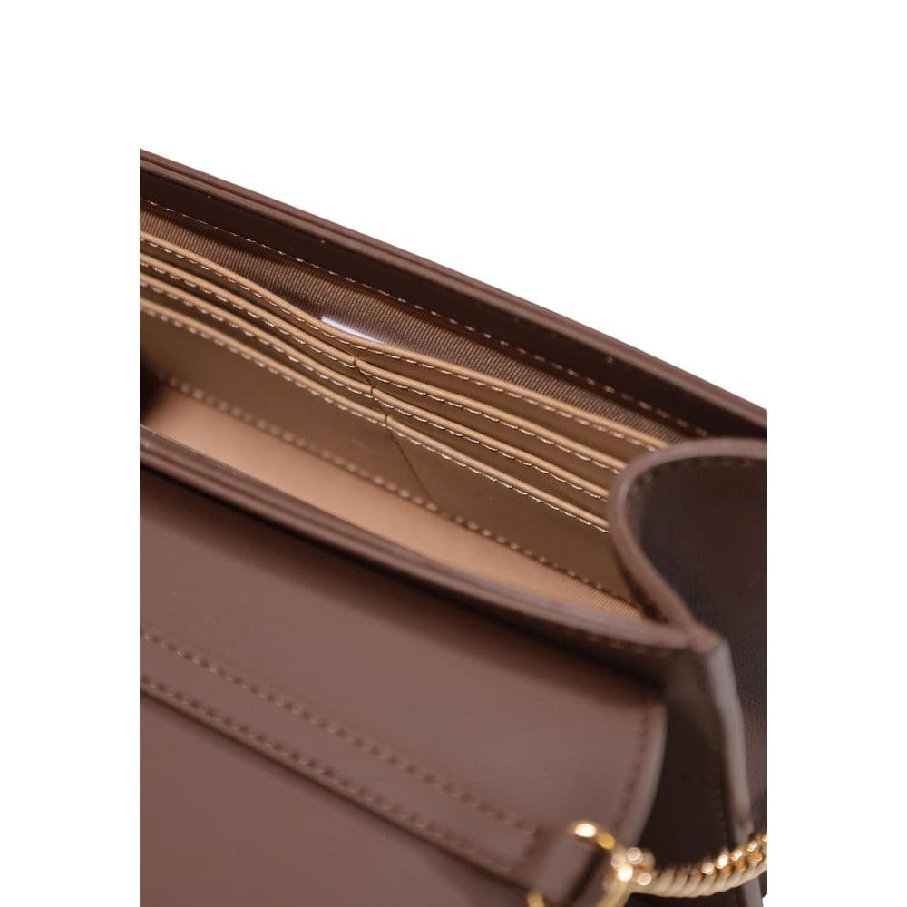 Brown Polyethylene Handbag - 5
