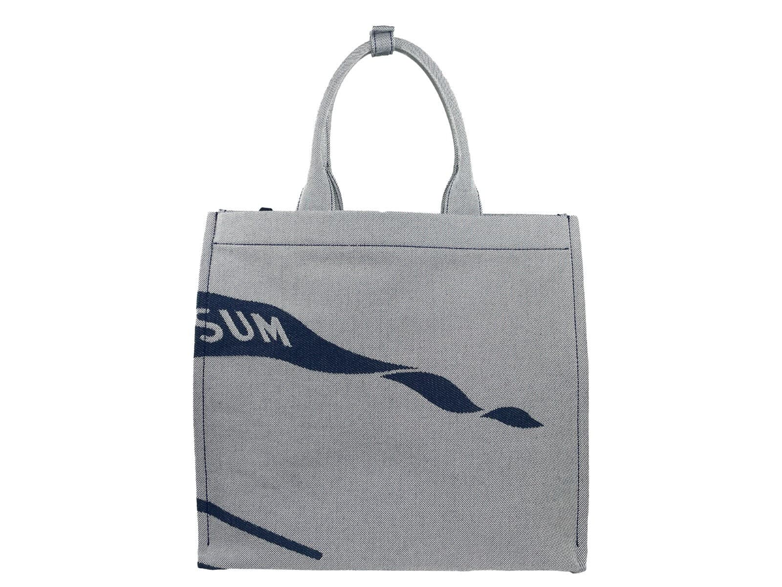 Burberry Navy EKD Canvas Tote Bag With Coin Pouch - 4