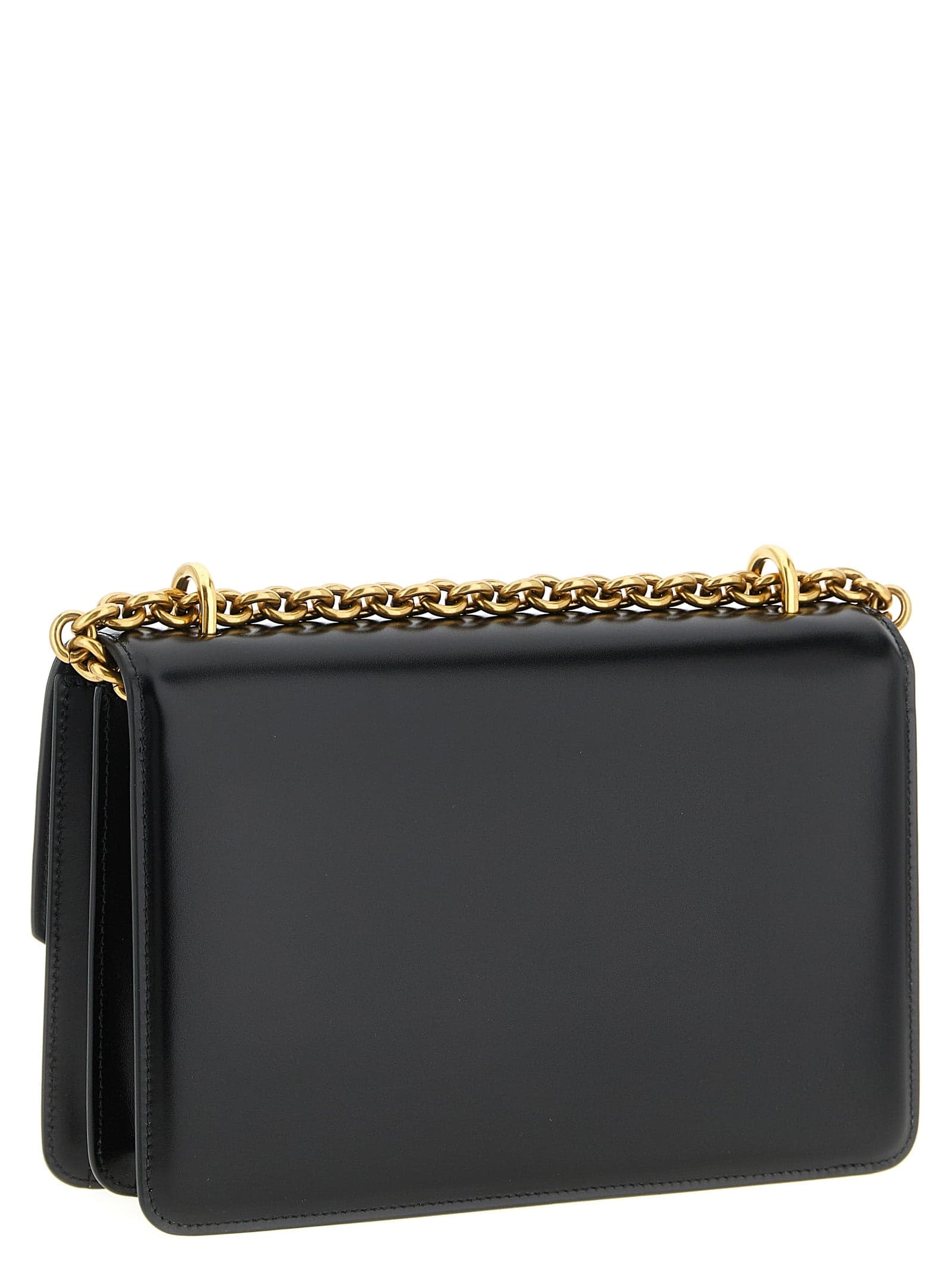 Black Calfskin Shoulder Bag - 2