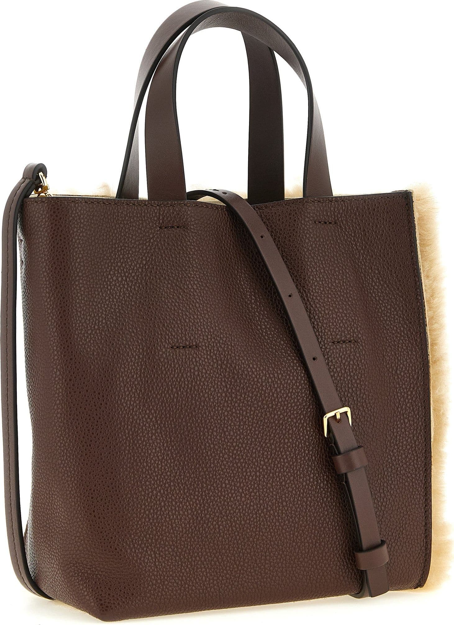 Multicolor Lamb Leather Handbag - 2