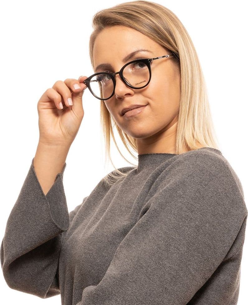 Black Unisex Optical Frames - 4