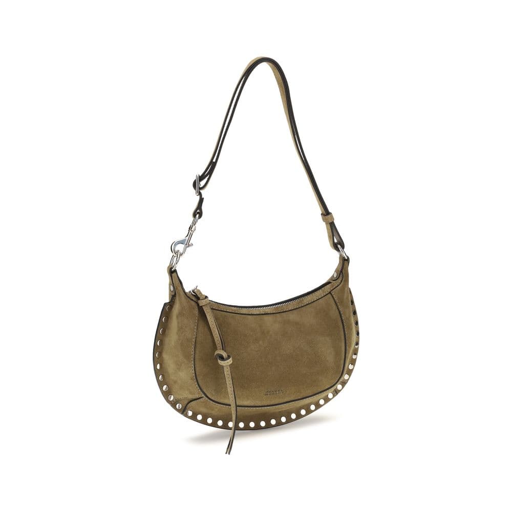 Beige Calf Leather Bos Taurus Shoulder Bag - 2