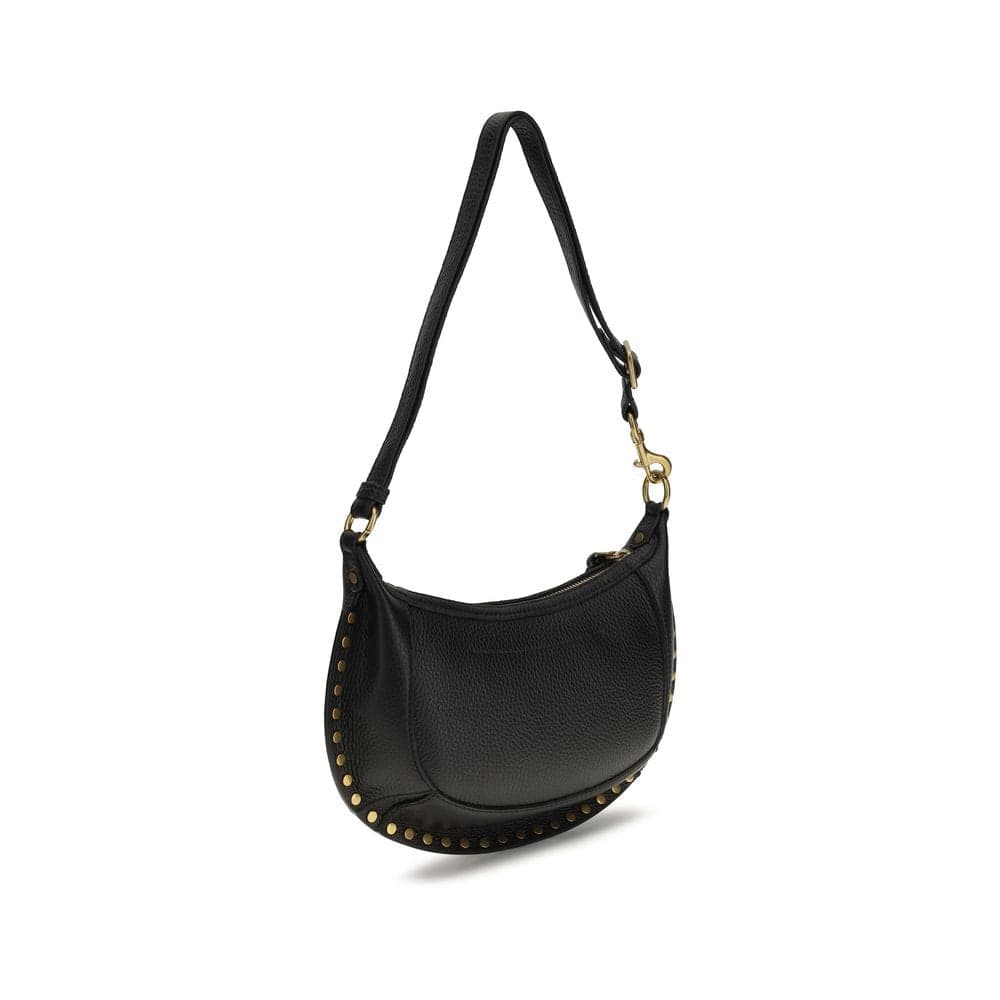 Black Calf Leather Bos Taurus Shoulder Bag - 3