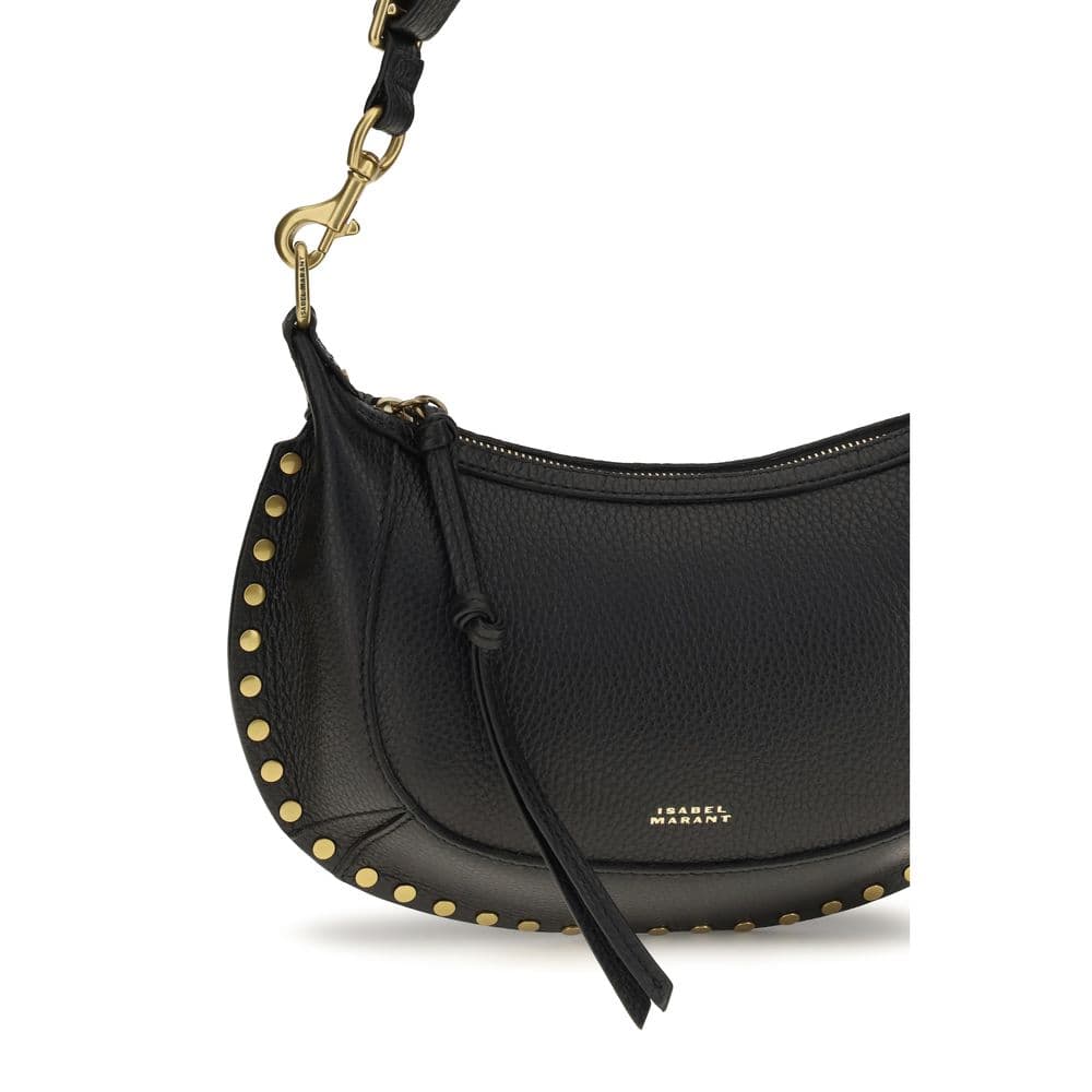 Black Calf Leather Bos Taurus Shoulder Bag - 4
