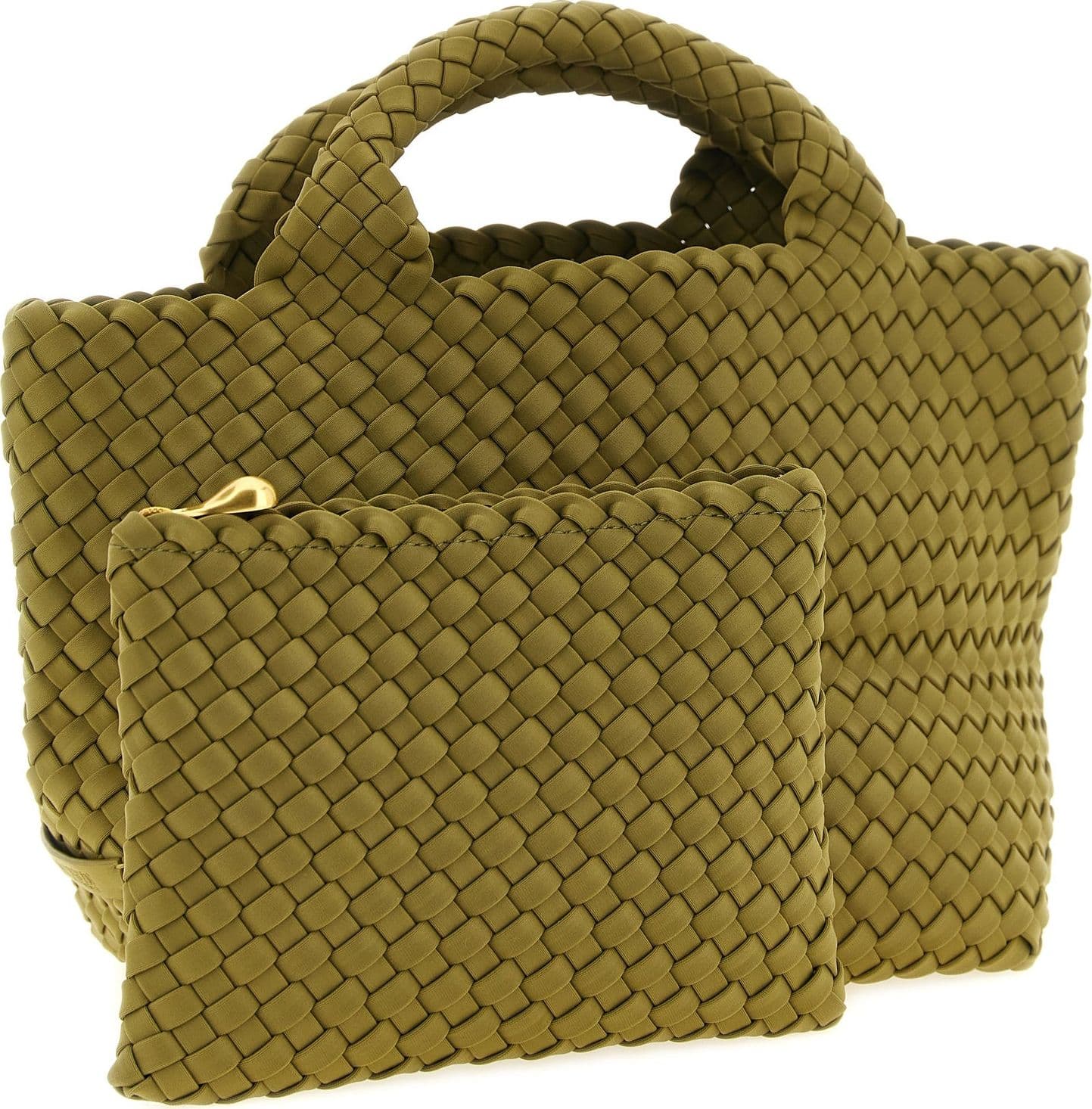 Bicolor Nylon Handbag - 3
