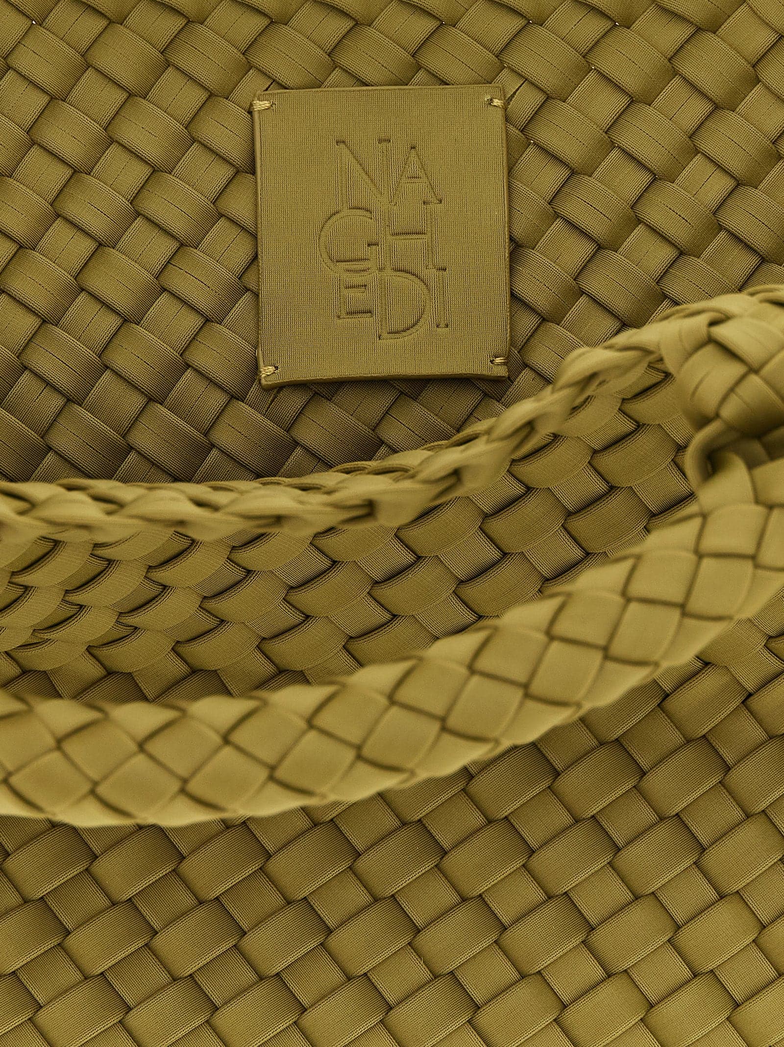 Bicolor Nylon Handbag - 4