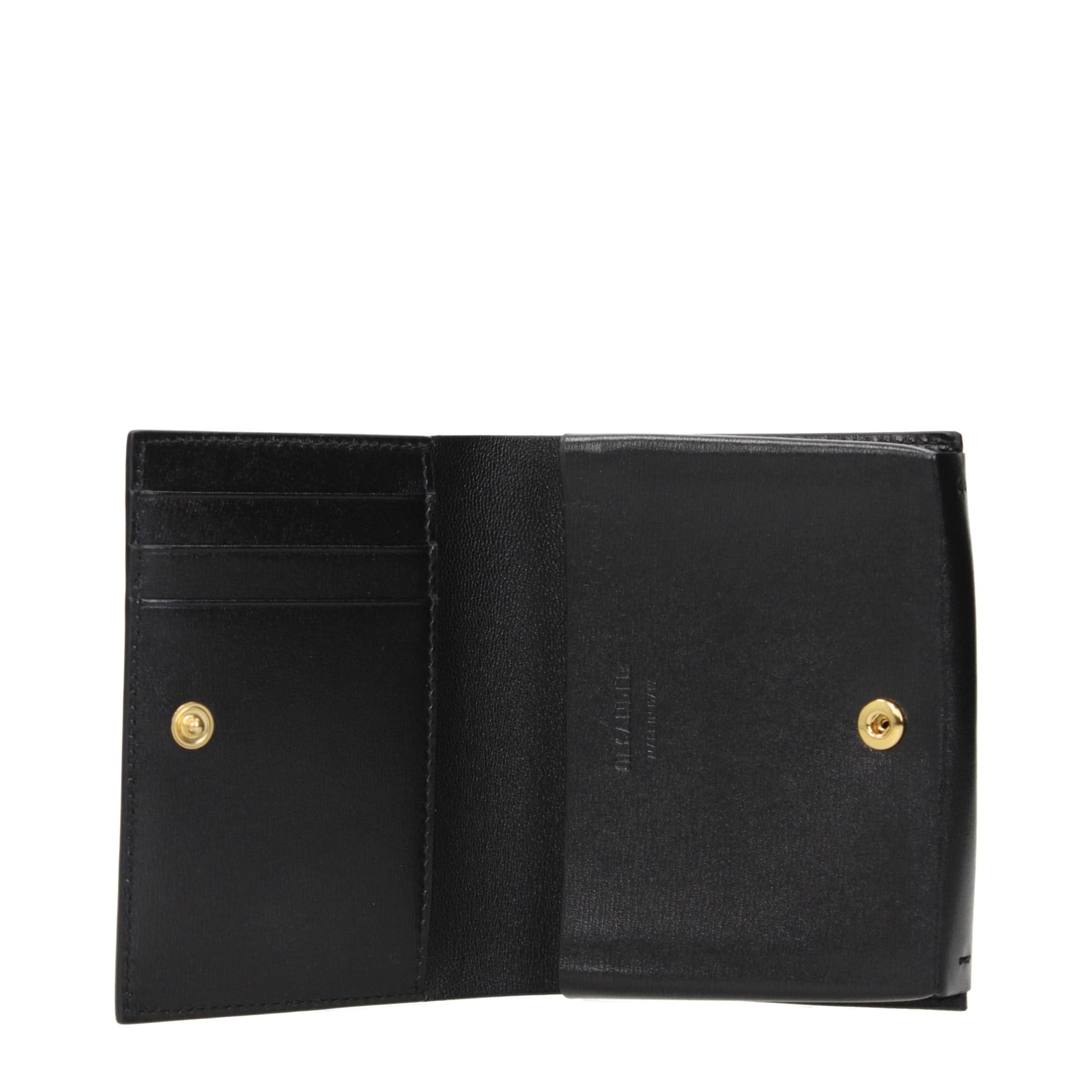 Black Leather Cardholder - 2