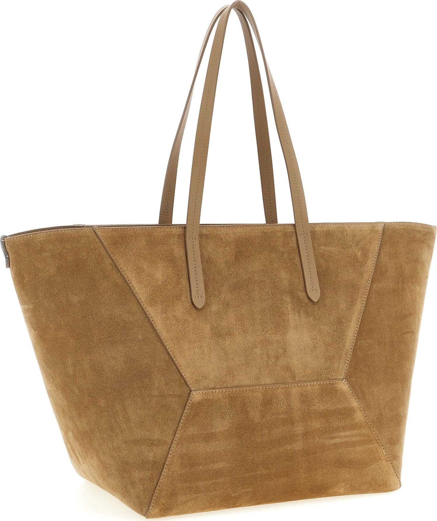 Brown Calfskin Shoulder Bag - 2