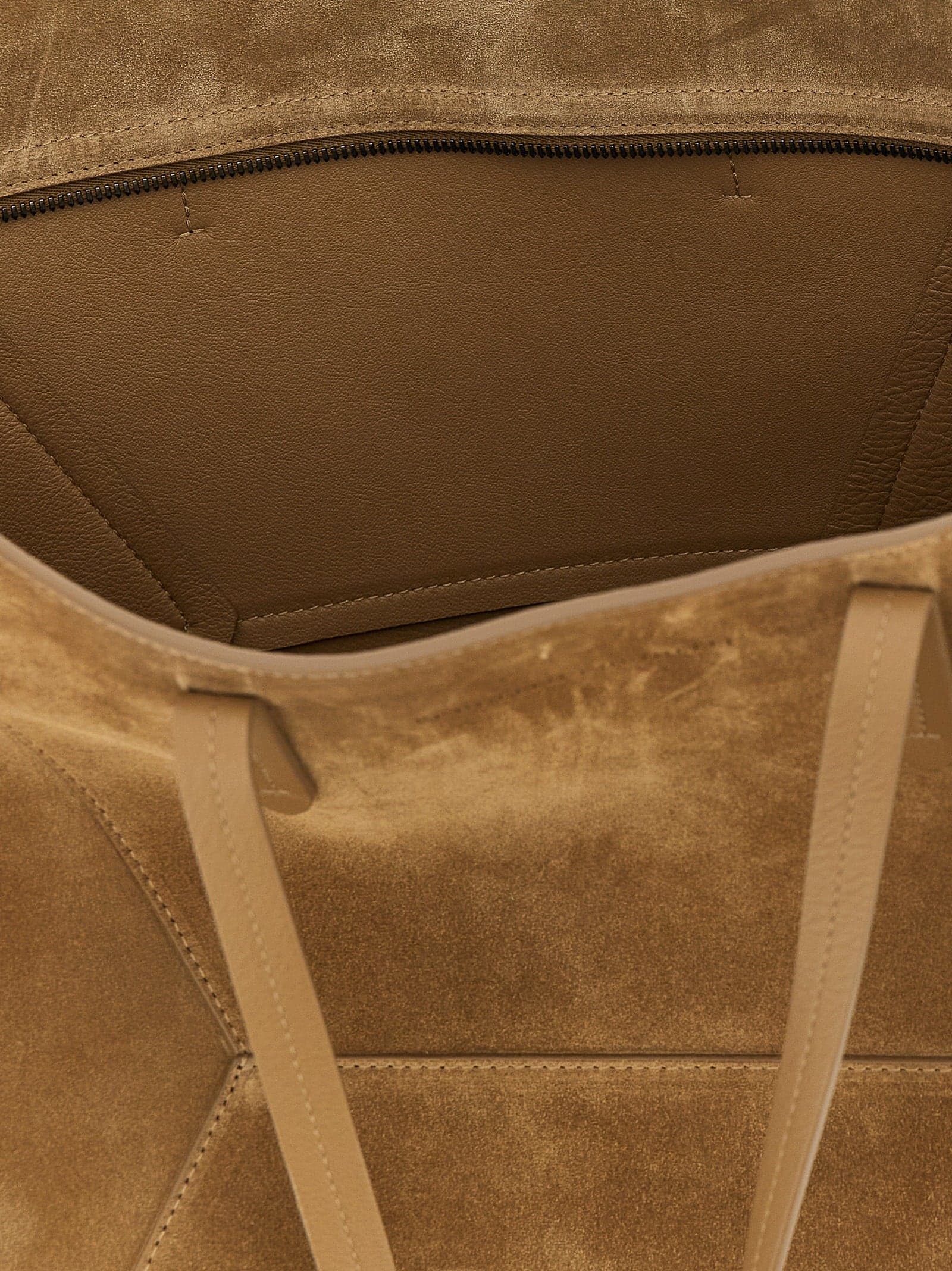Brown Calfskin Shoulder Bag - 4