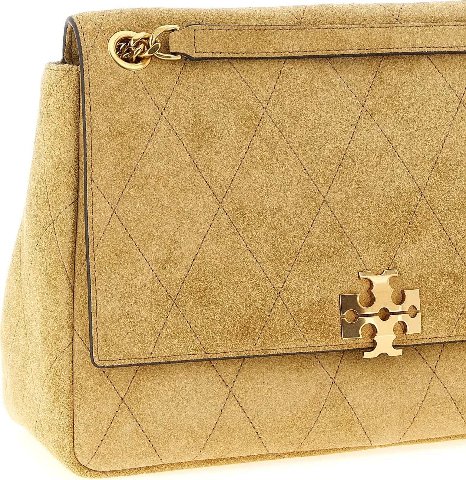 Beige Calfskin Shoulder Bag - 3