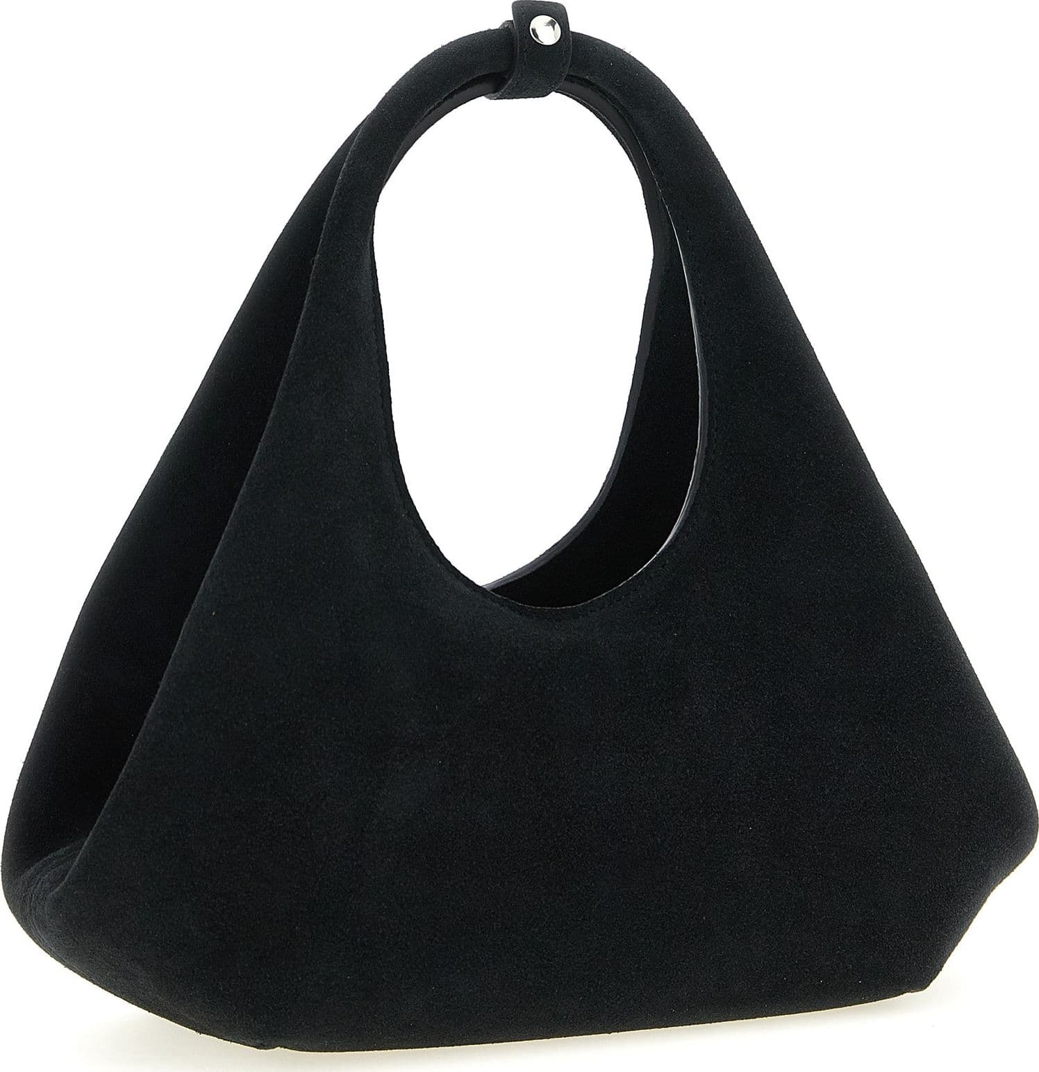 Black Cowhide Handbag - 2