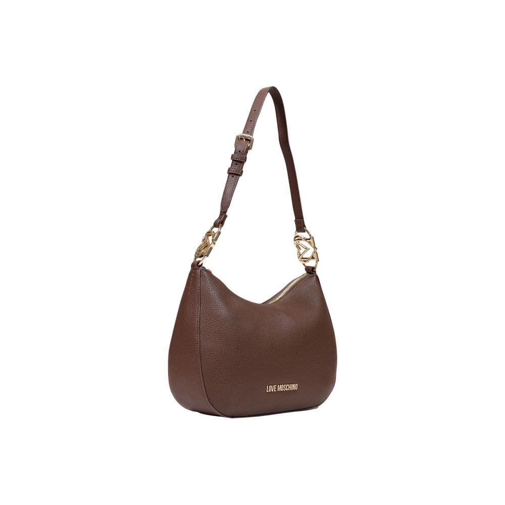 Brown Polyethylene Handbag - 2