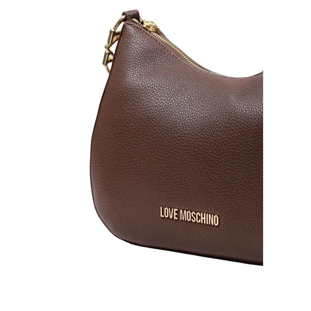 Brown Polyethylene Handbag - 4