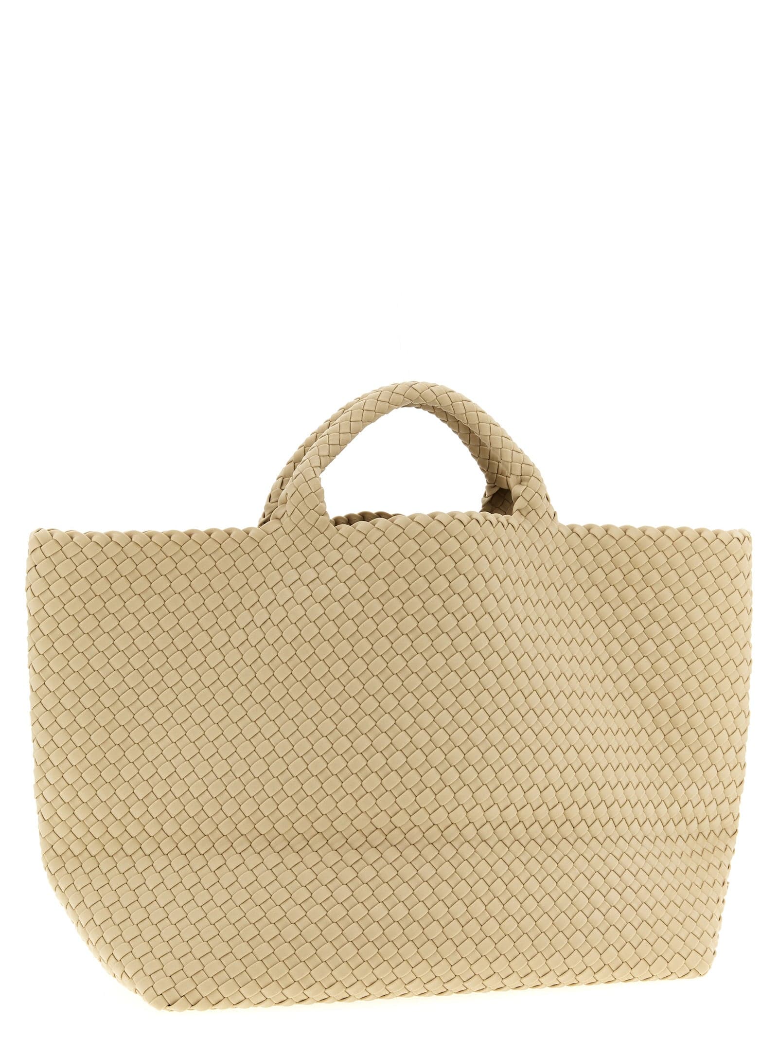 Beige Neoprene Tote Bag - 2