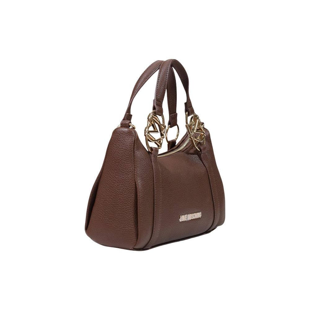 Brown Polyethylene Handbag - 2