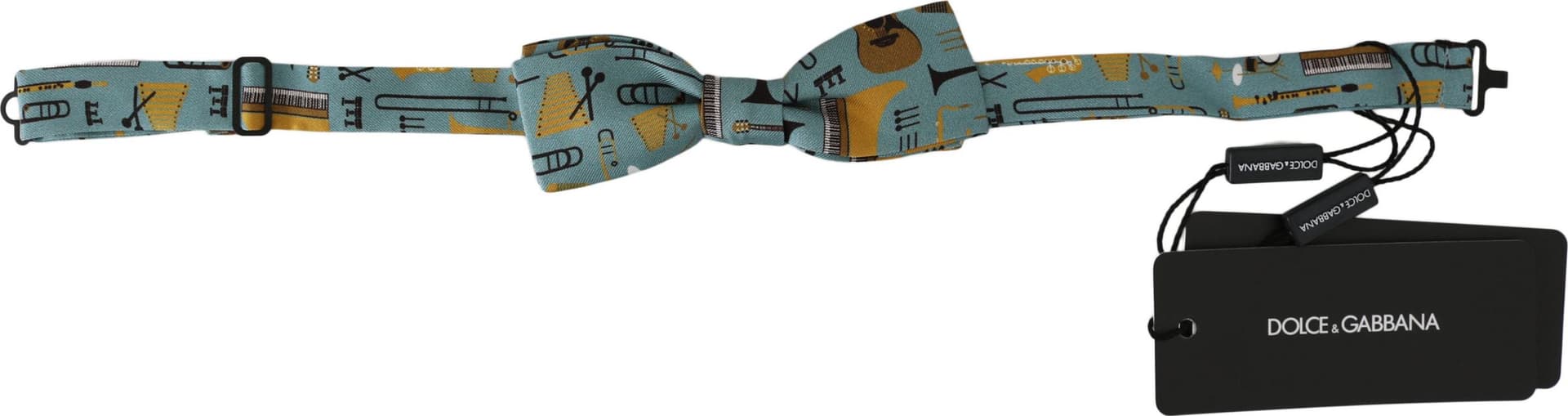 Mint Green Jazz Club Adjustable Neck Papillon Bow Tie