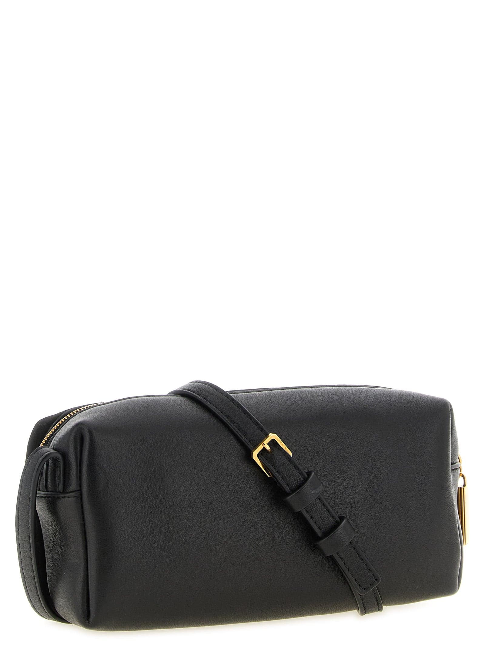 Black Calfskin Crossbody Bag - 2