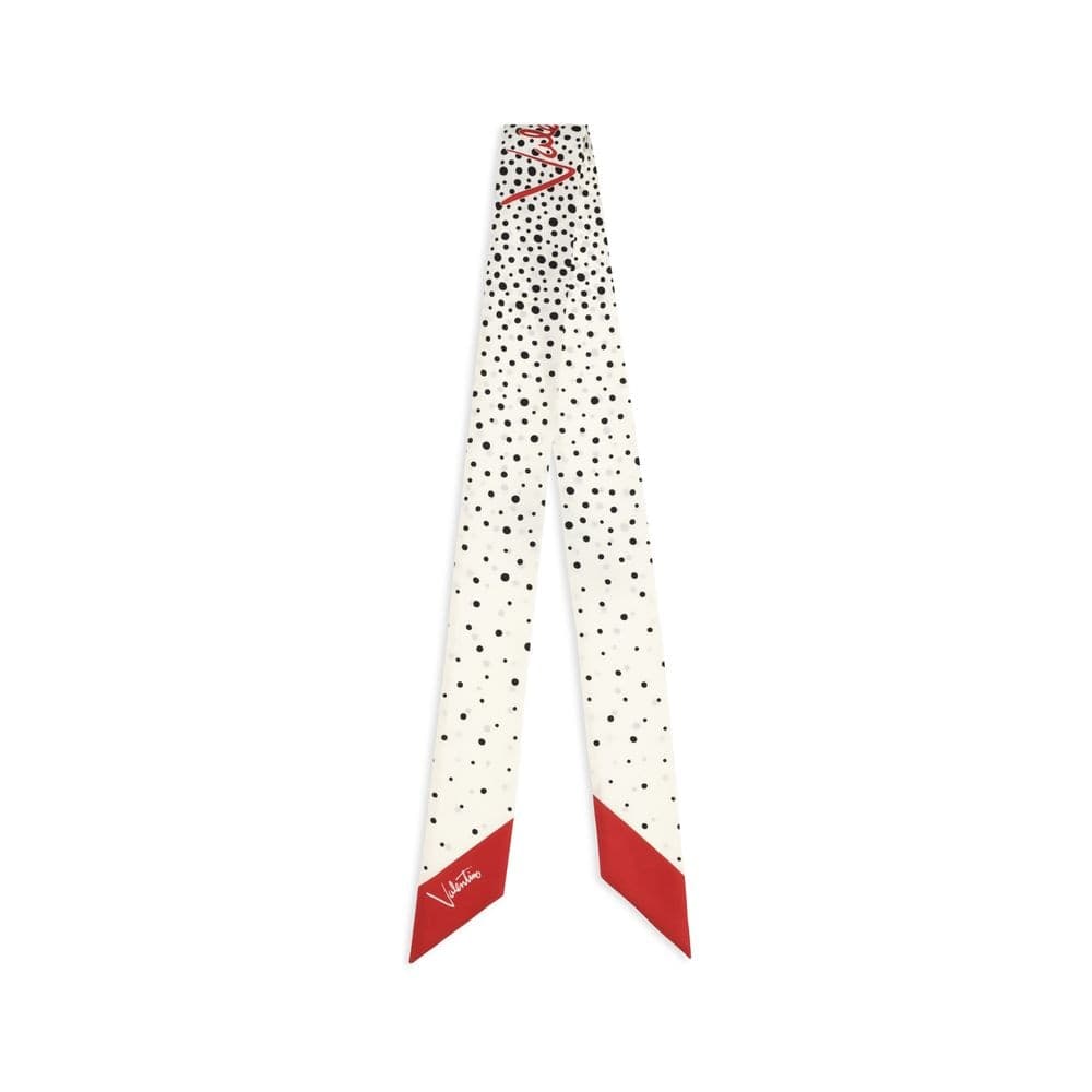 Beige Silk Scarf - 2