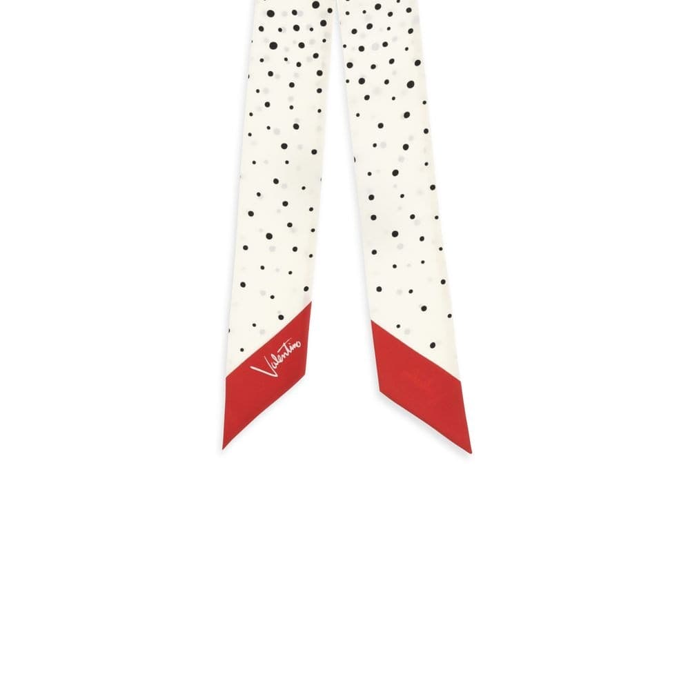 Beige Silk Scarf - 3