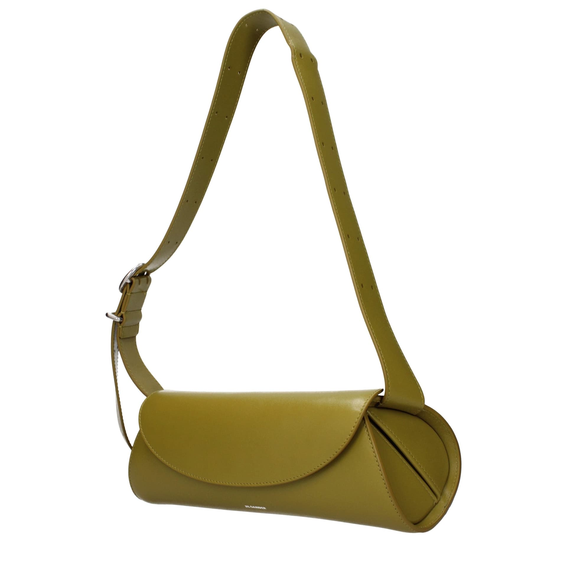 Green Leather Crossbody Bag - 2