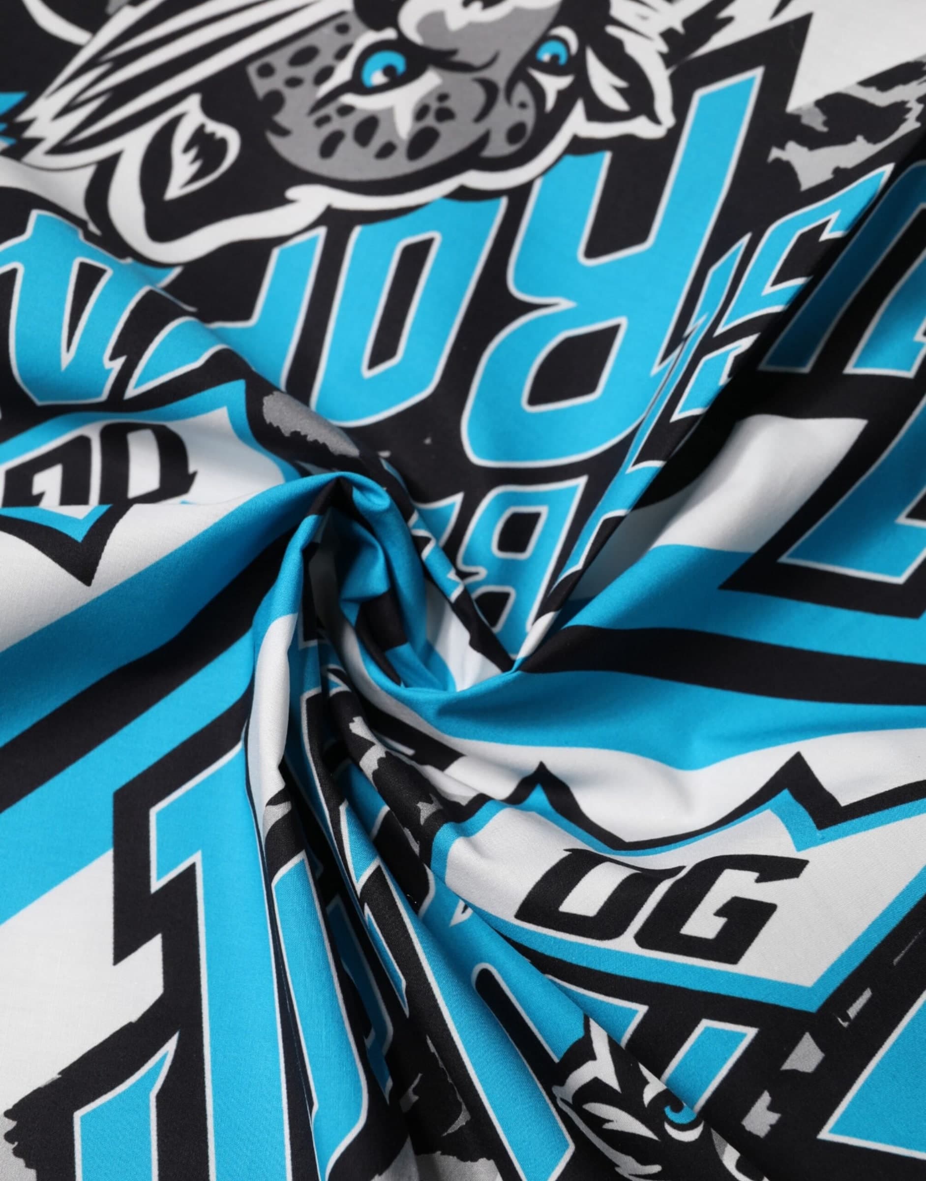 Multicolor DG Royals Square Foulard 51.5cm x 51cm Scarf - 3