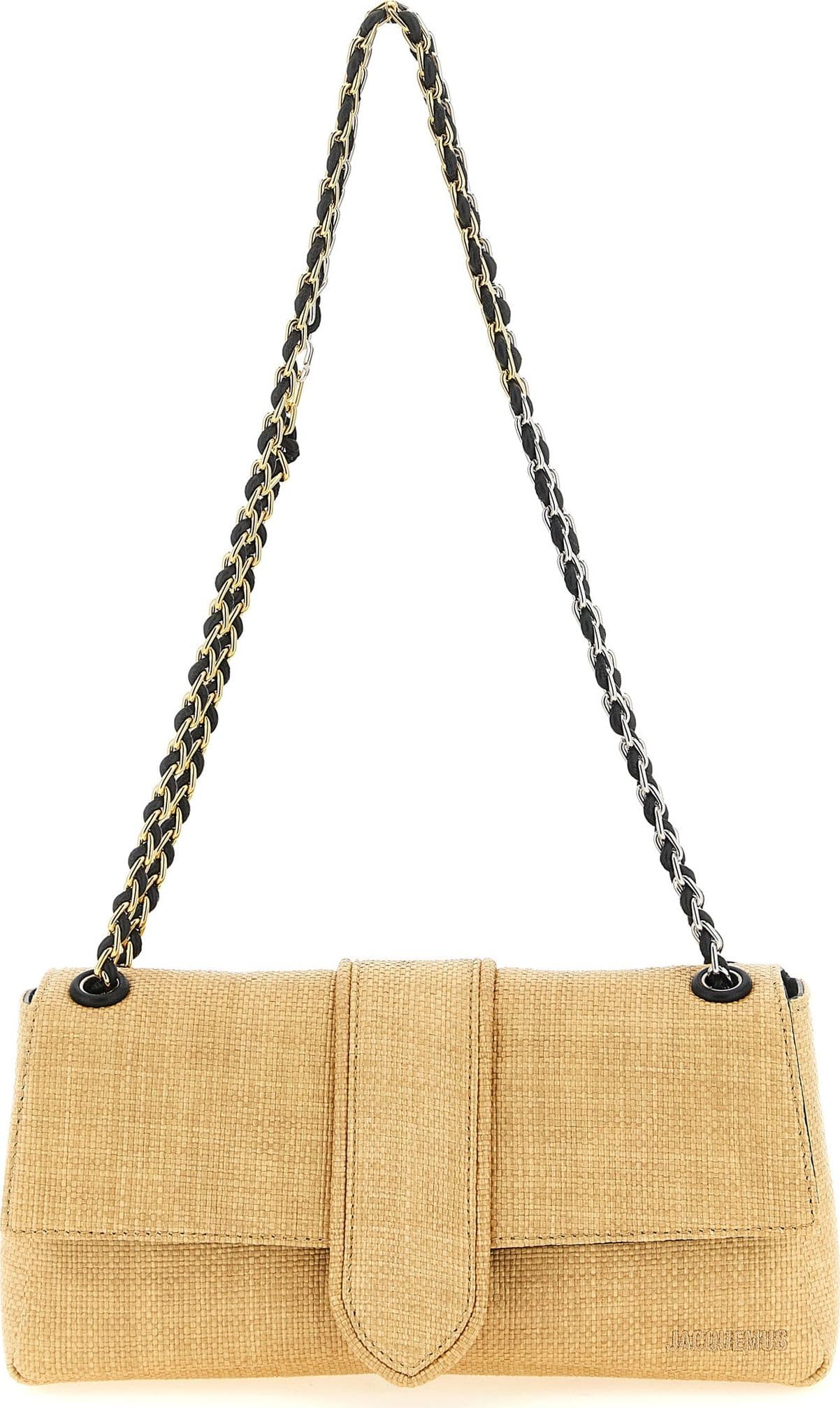 Beige Polyamide Shoulder Bag